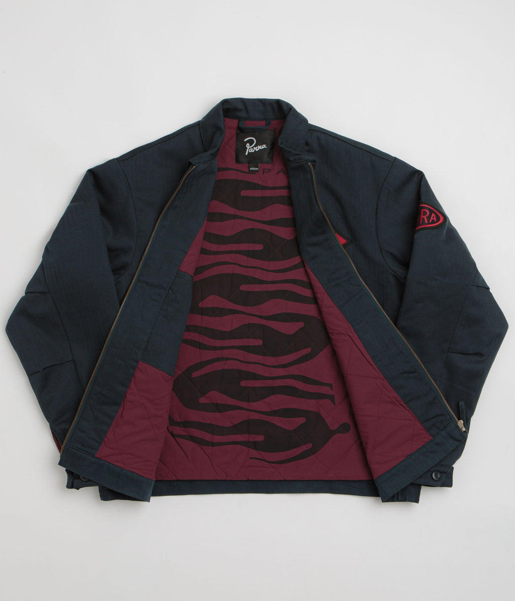 by Parra Pumping Gas Jacket - Navy Blue