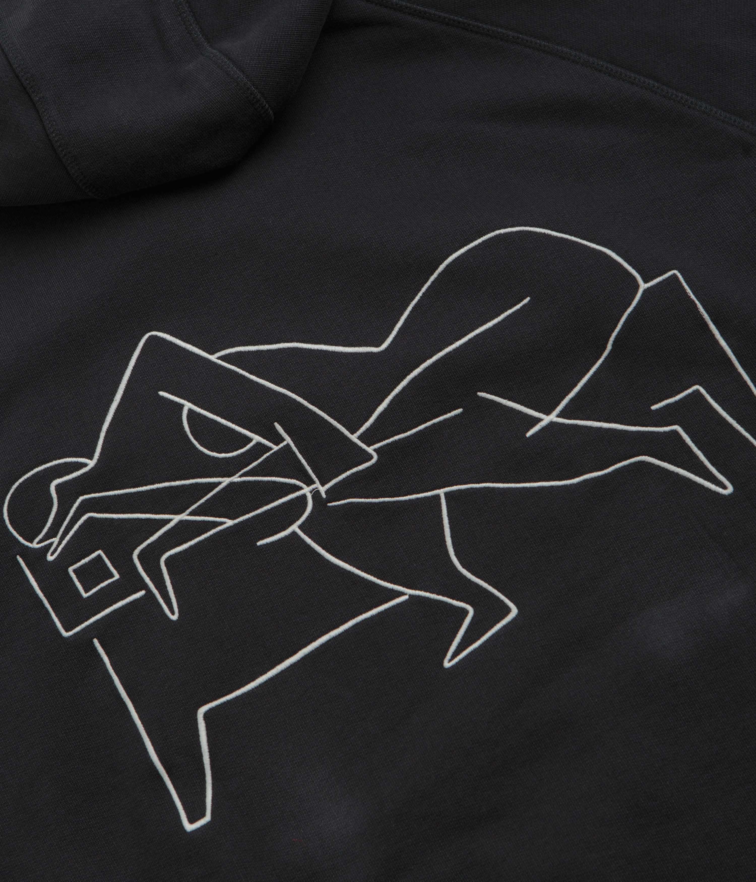 by Parra Sleep Now Hoodie - Black