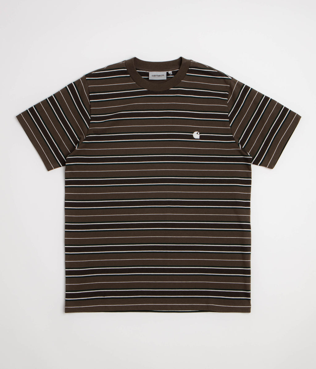 Carhartt Bronson T-Shirt - Bronson Stripe / Cypress