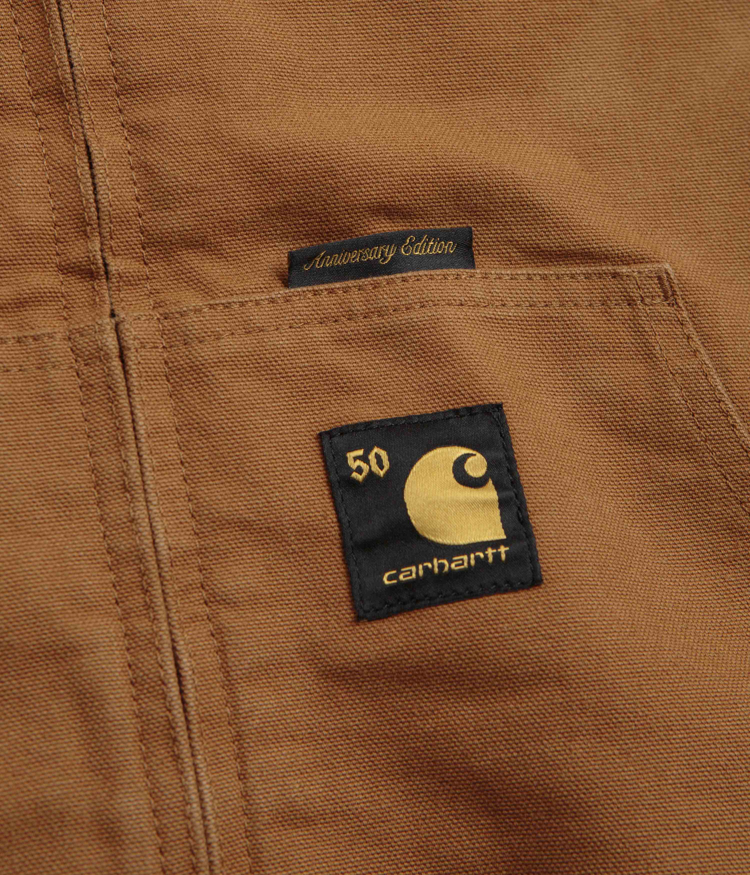 Carhartt Canvas OG Active Jacket - Hamilton Brown / Camo Trebark