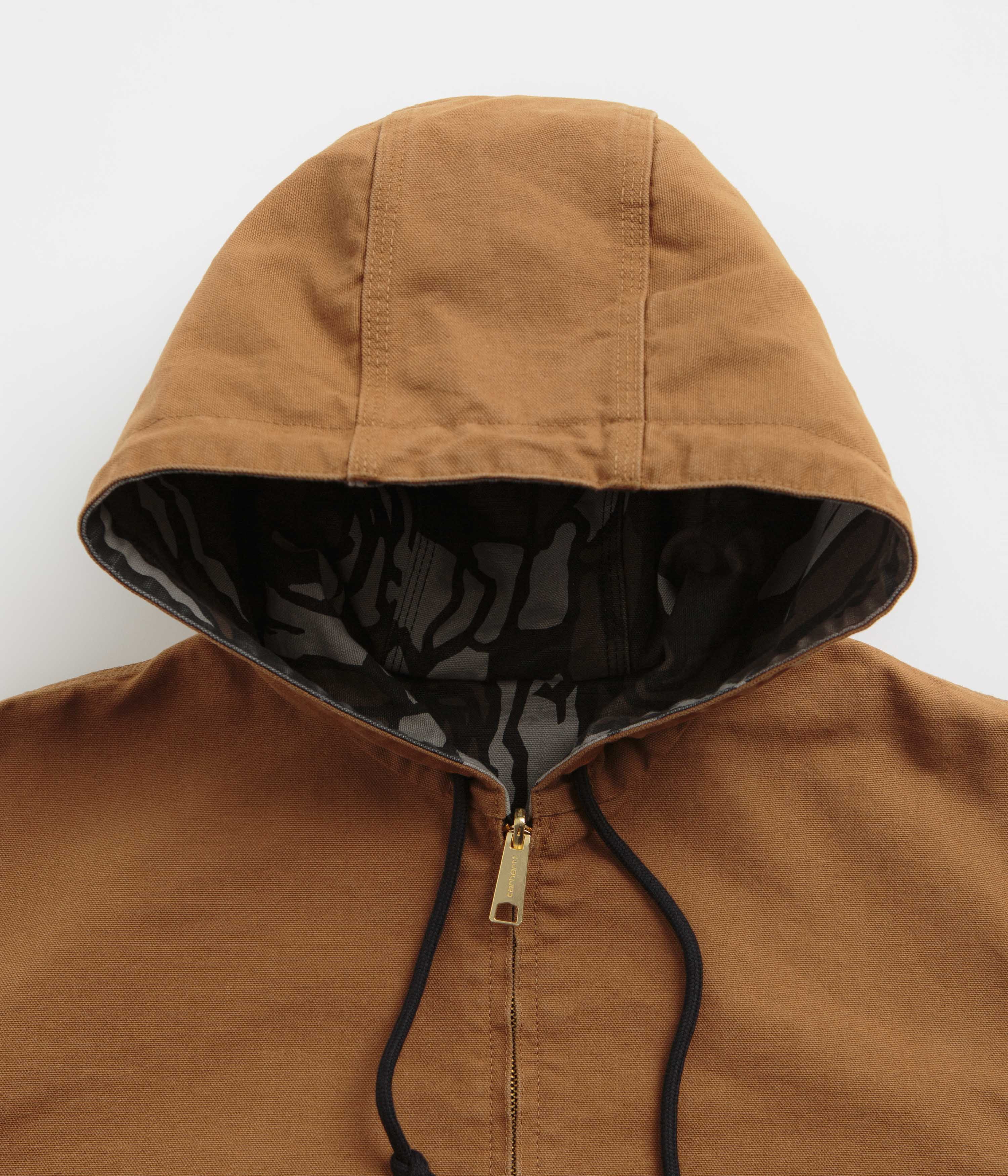 Carhartt Canvas OG Active Jacket - Hamilton Brown / Camo Trebark