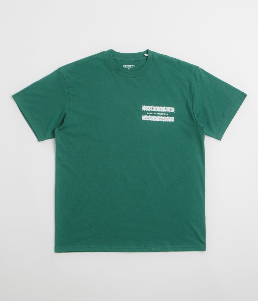 Carhartt Catalogue T-Shirt - Rainforest / White