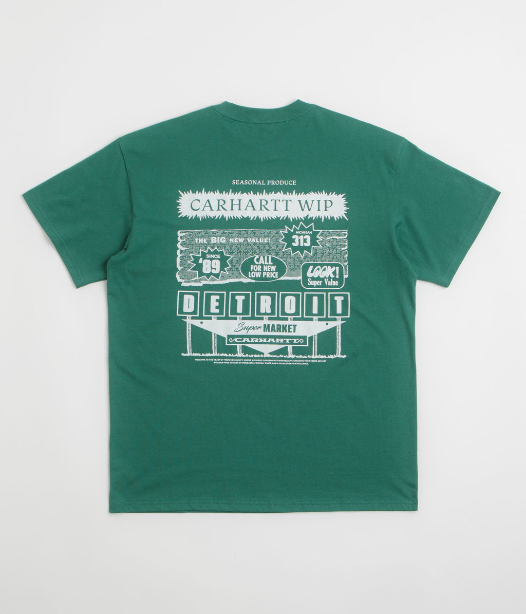 Carhartt Catalogue T-Shirt - Rainforest / White