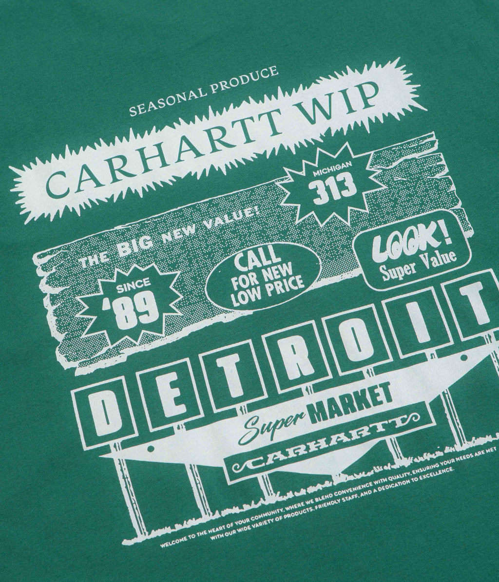 Carhartt Catalogue T-Shirt - Rainforest / White