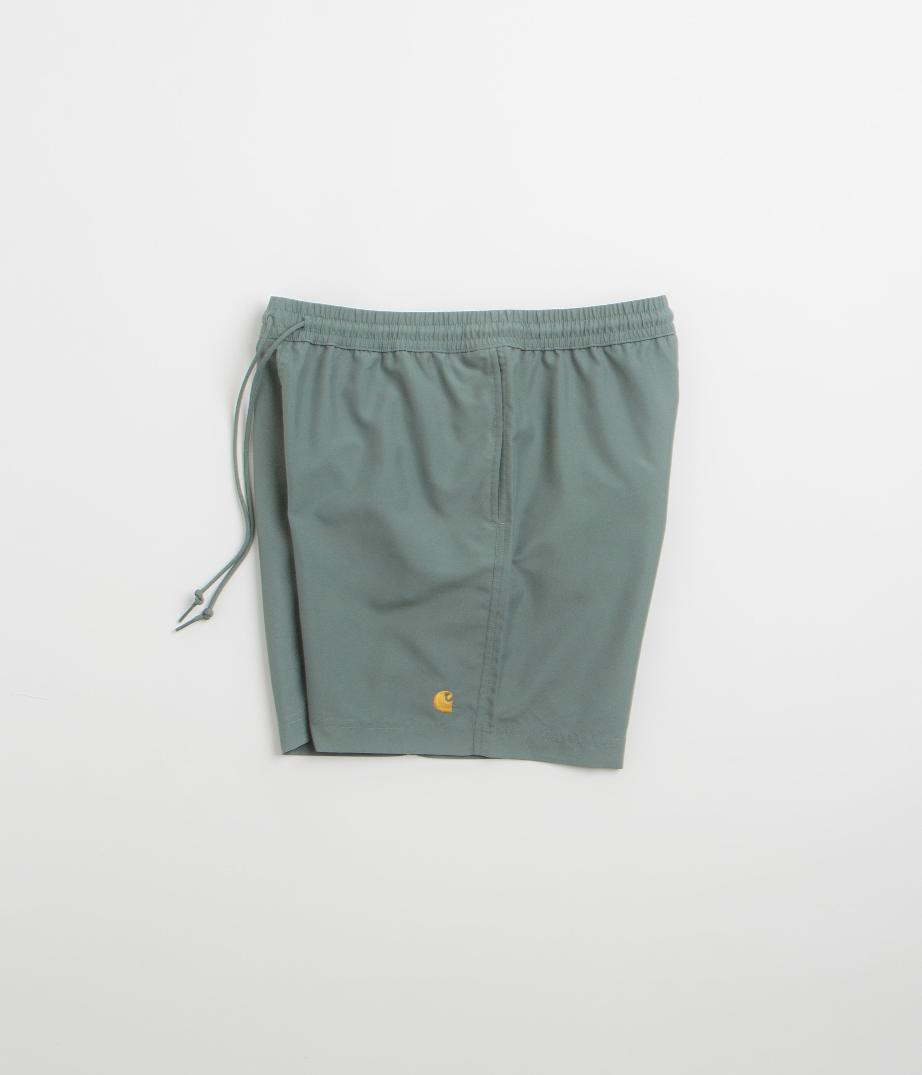 Carhartt Chase Swim Trunks - Velvet Green / Gold