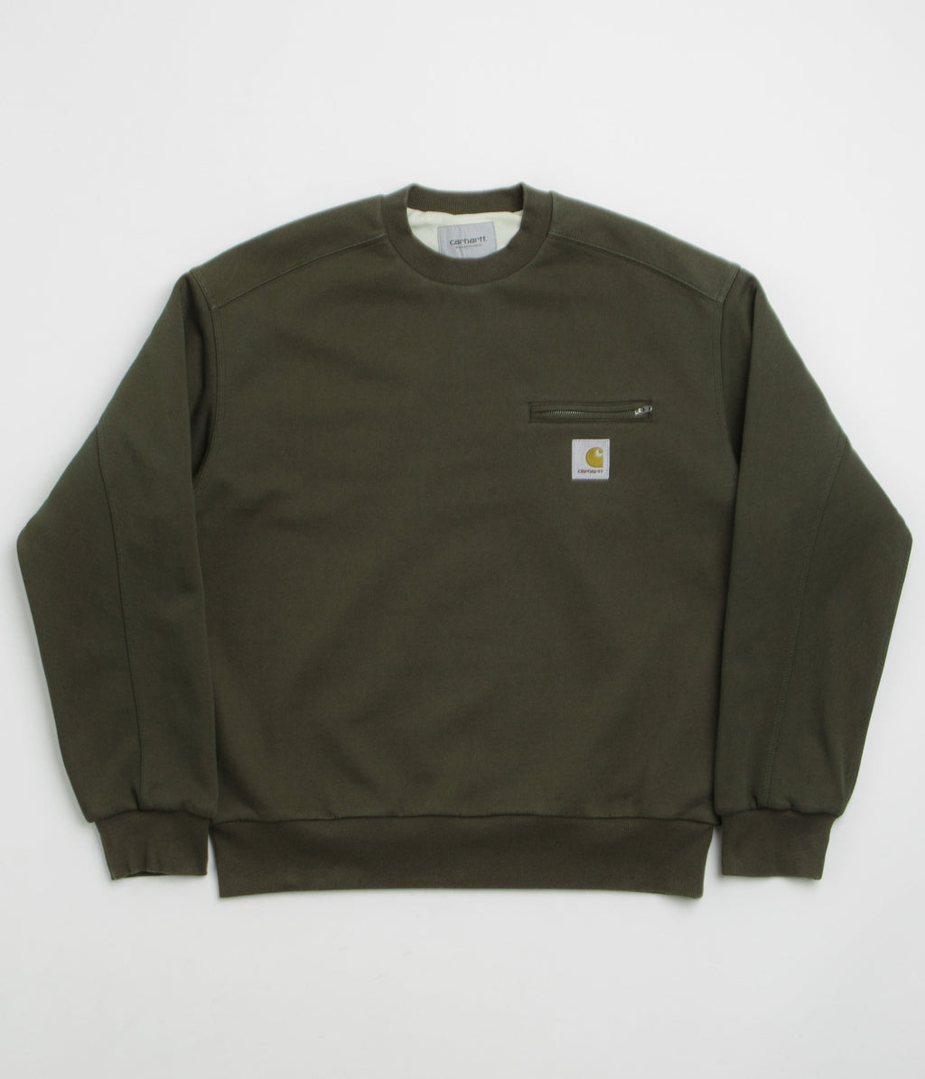 Carhartt Detroit Crewneck Sweatshirt - Olive
