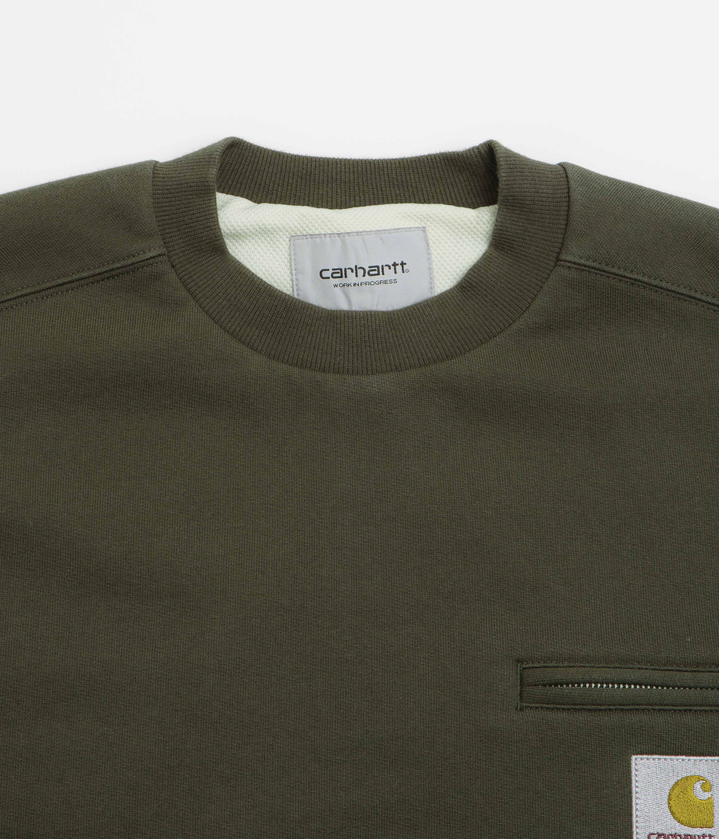 Carhartt Detroit Crewneck Sweatshirt - Olive