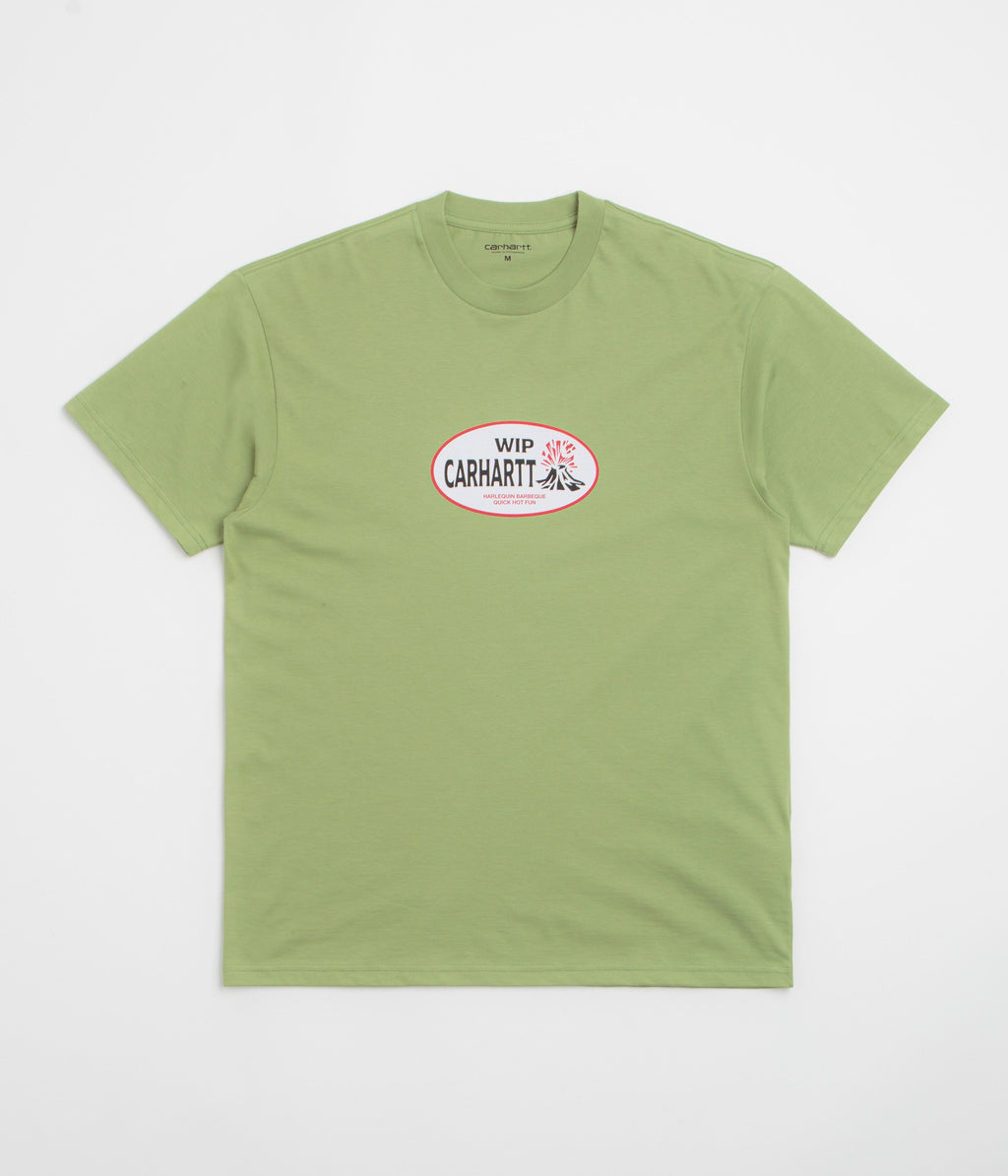 Carhartt Harlequin BBQ T-Shirt - Gentle Green