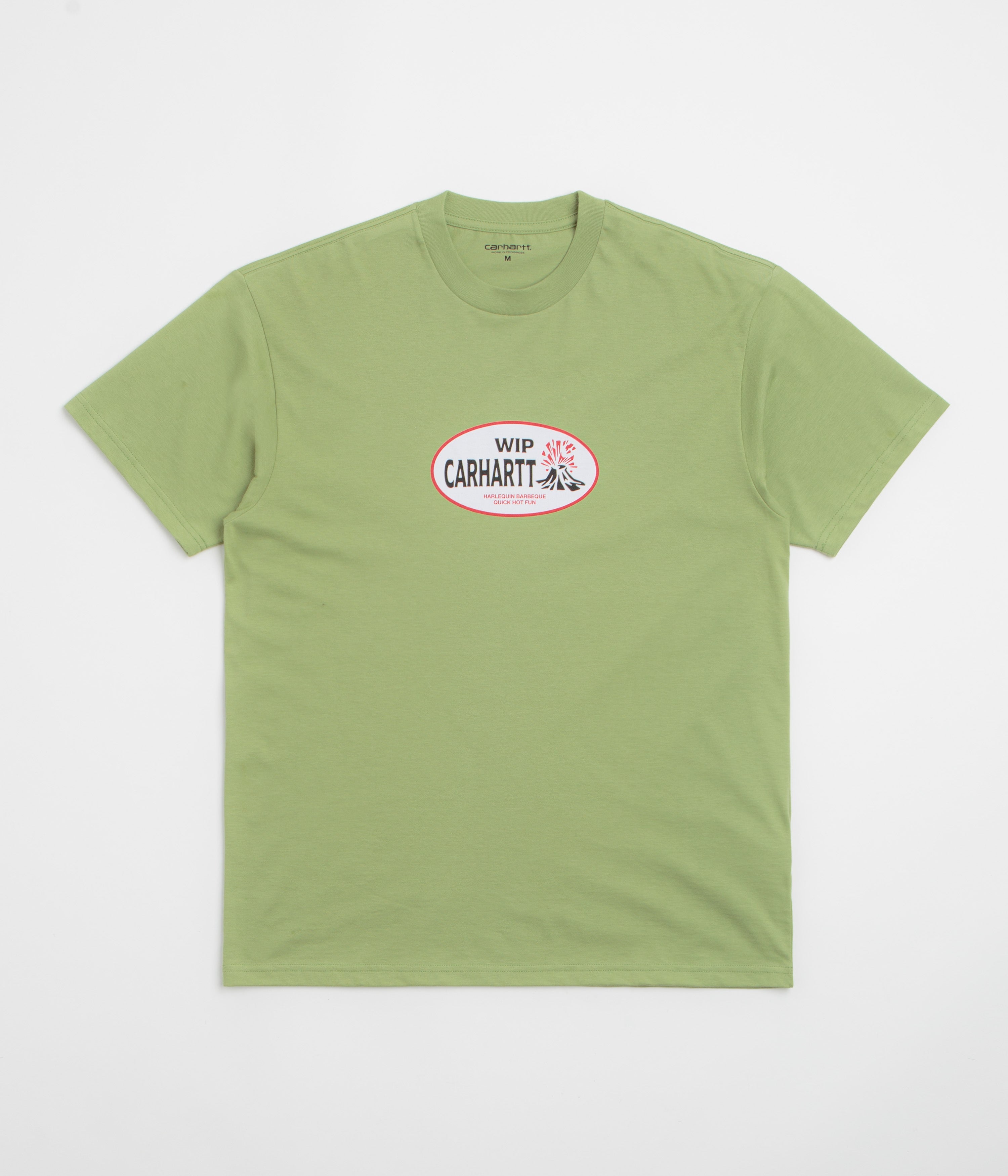 Carhartt Harlequin BBQ T-Shirt - Gentle Green