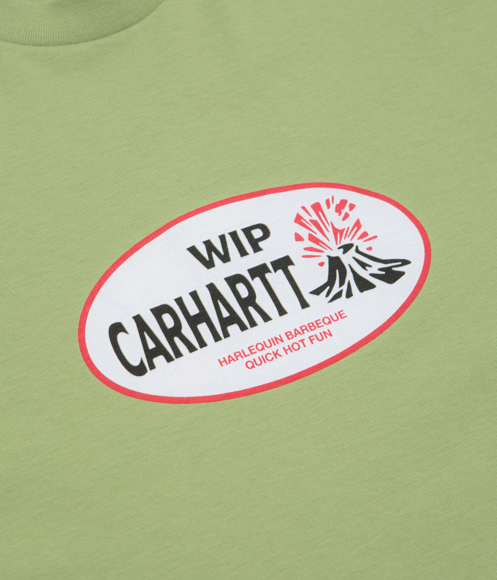 Carhartt Harlequin BBQ T-Shirt - Gentle Green