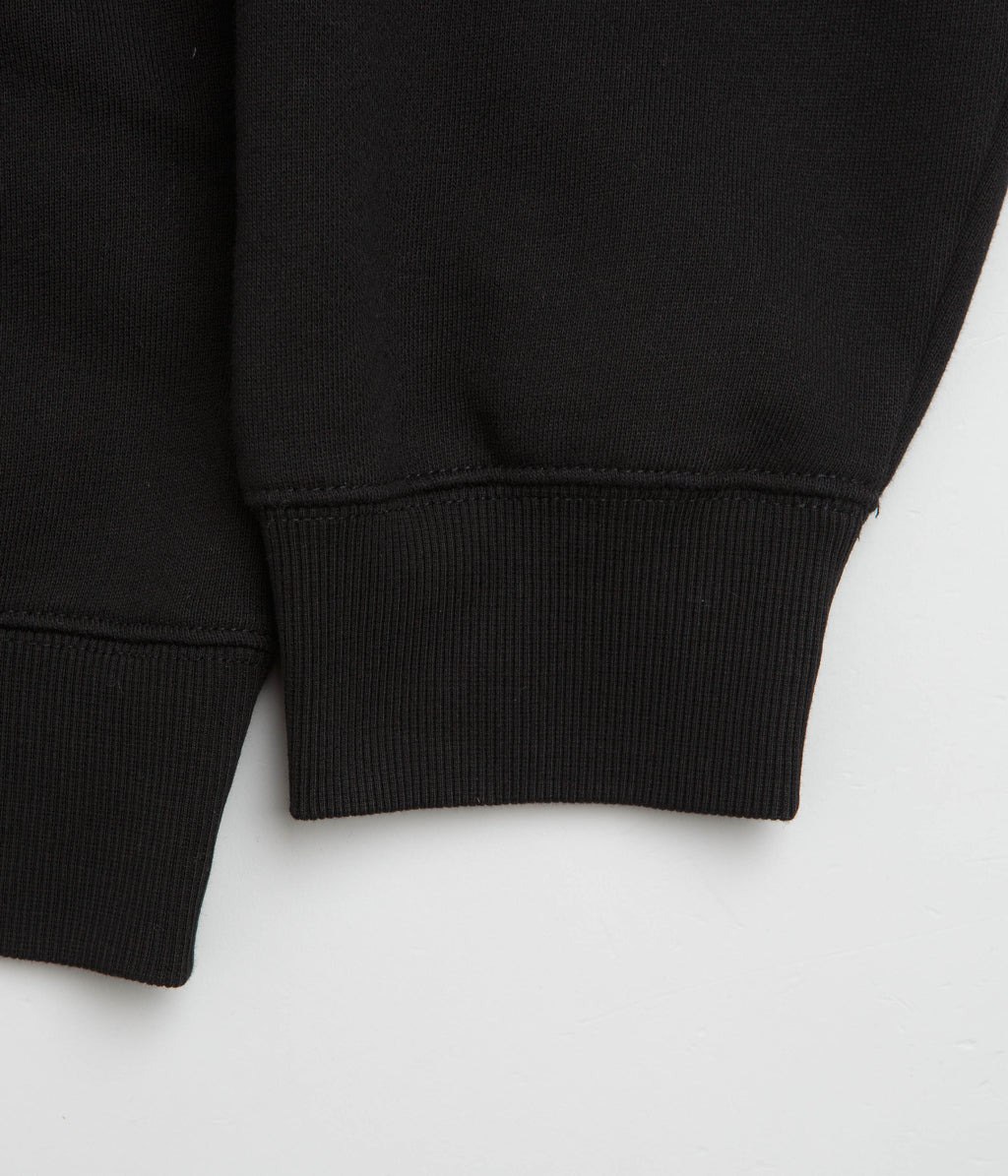 Carhartt WIP Label Polo Sweatshirt - Black