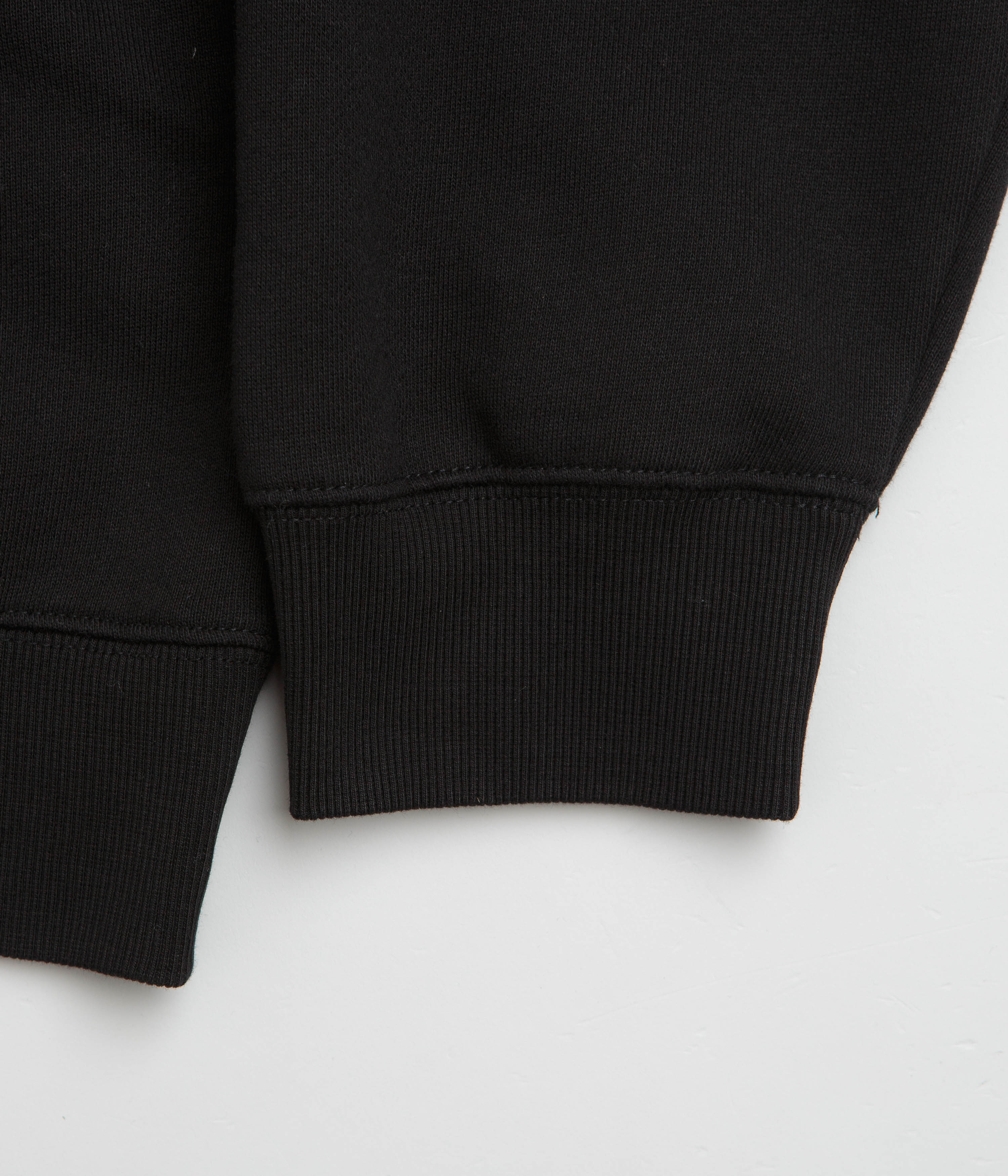 Carhartt WIP Label Polo Sweatshirt - Black