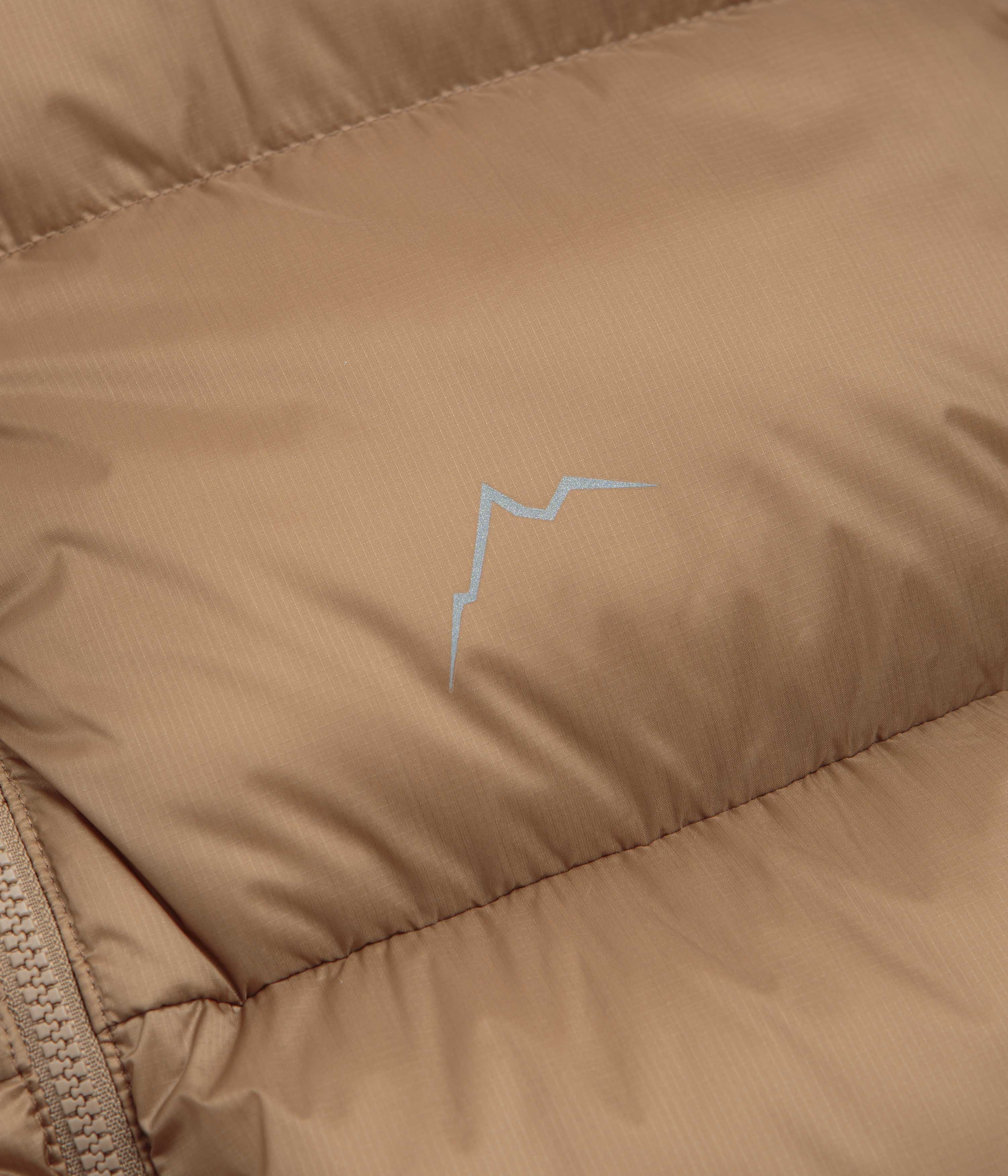 Cayl Down Puffer Jacket - Brown