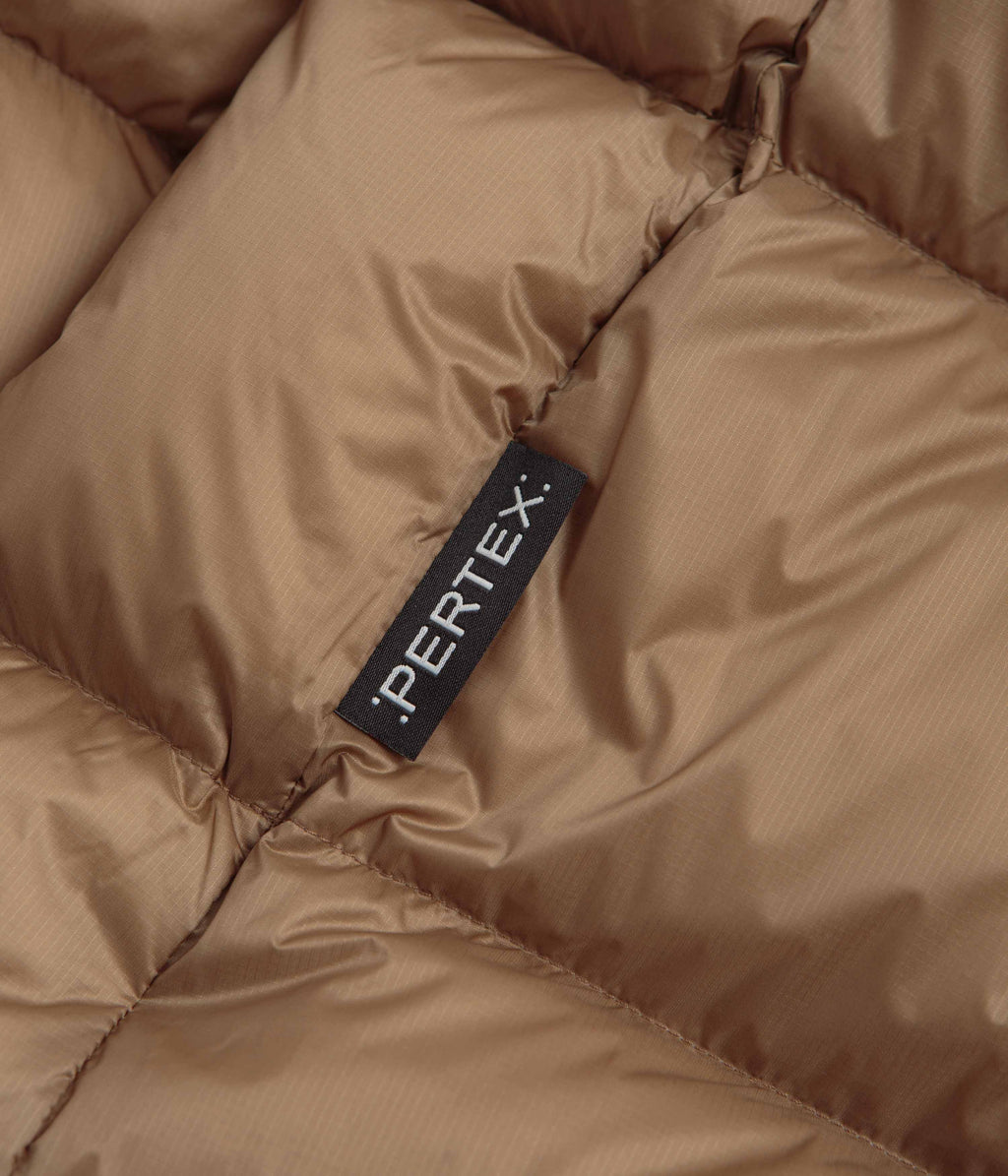 Cayl Down Puffer Jacket - Brown