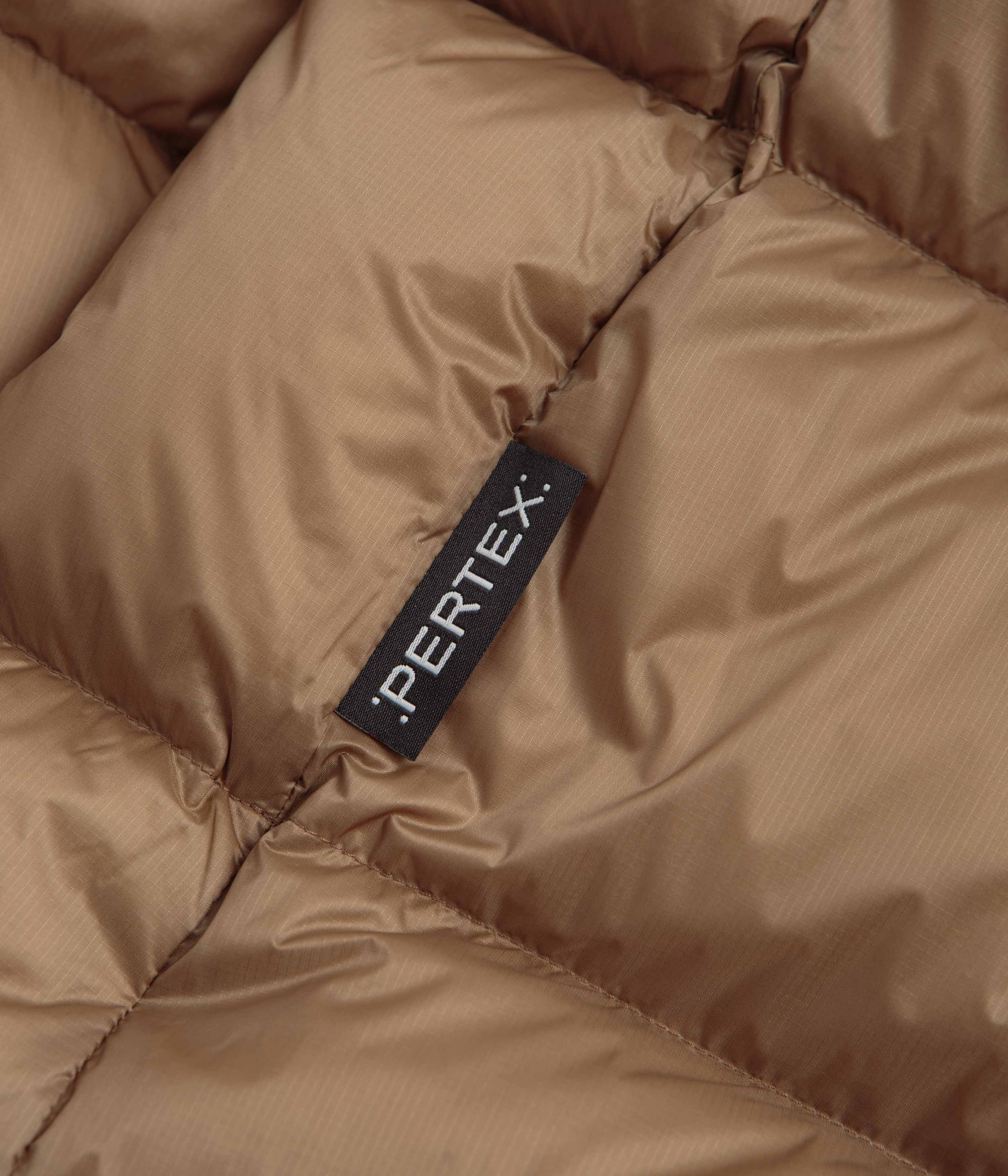 Cayl Down Puffer Jacket - Brown