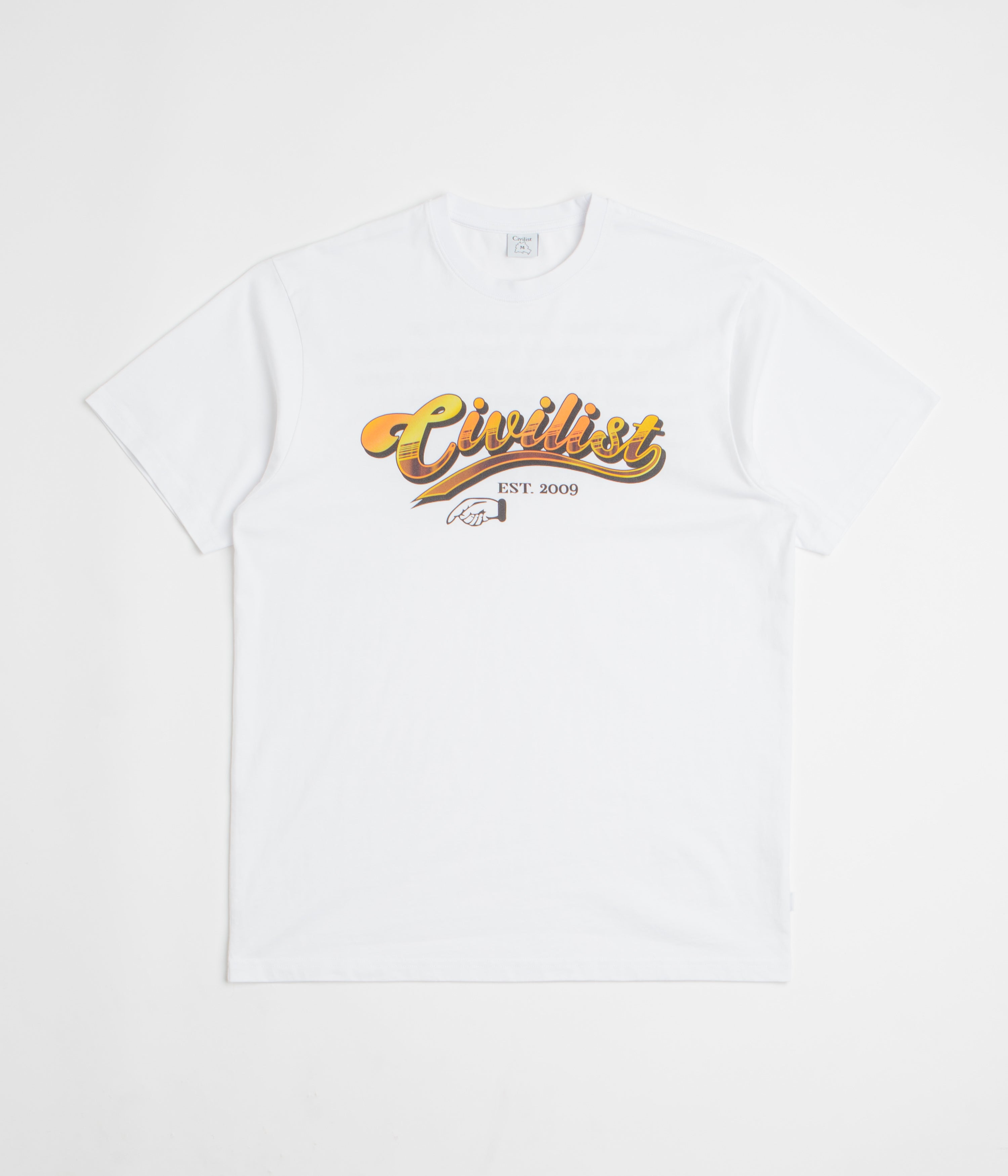 Civilist Cheers T-Shirt - White