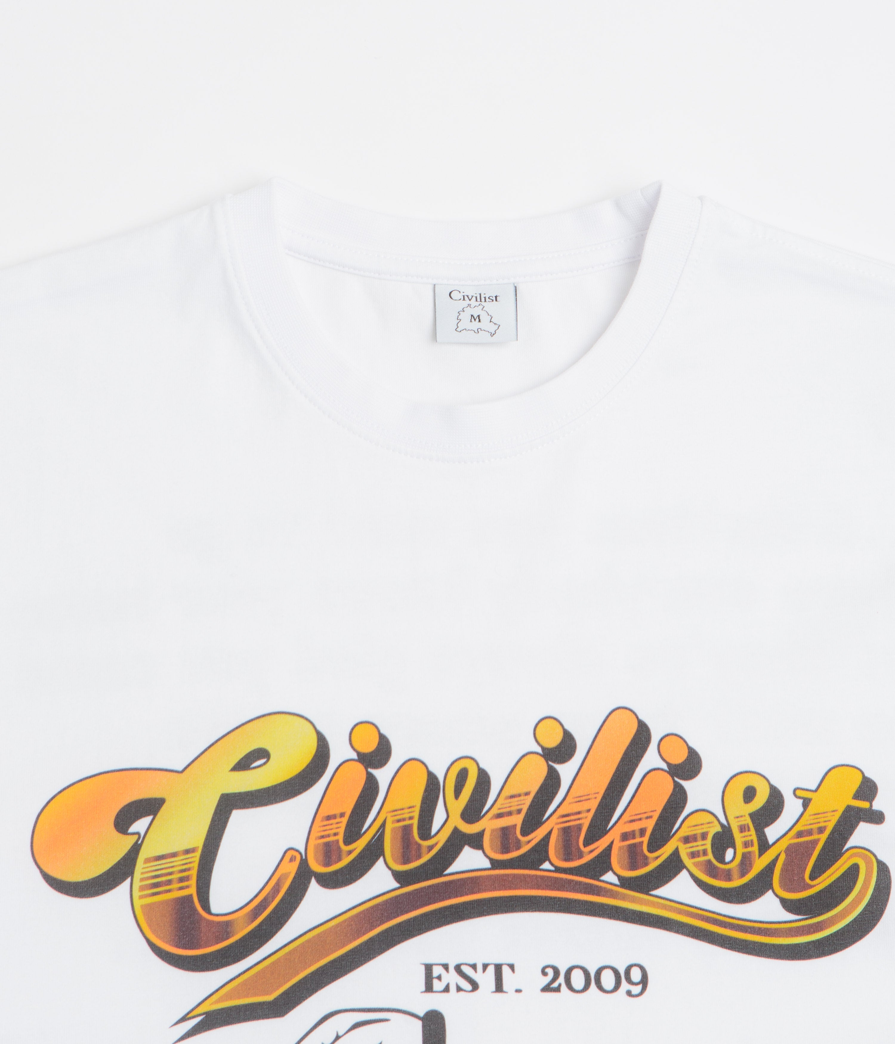 Civilist Cheers T-Shirt - White