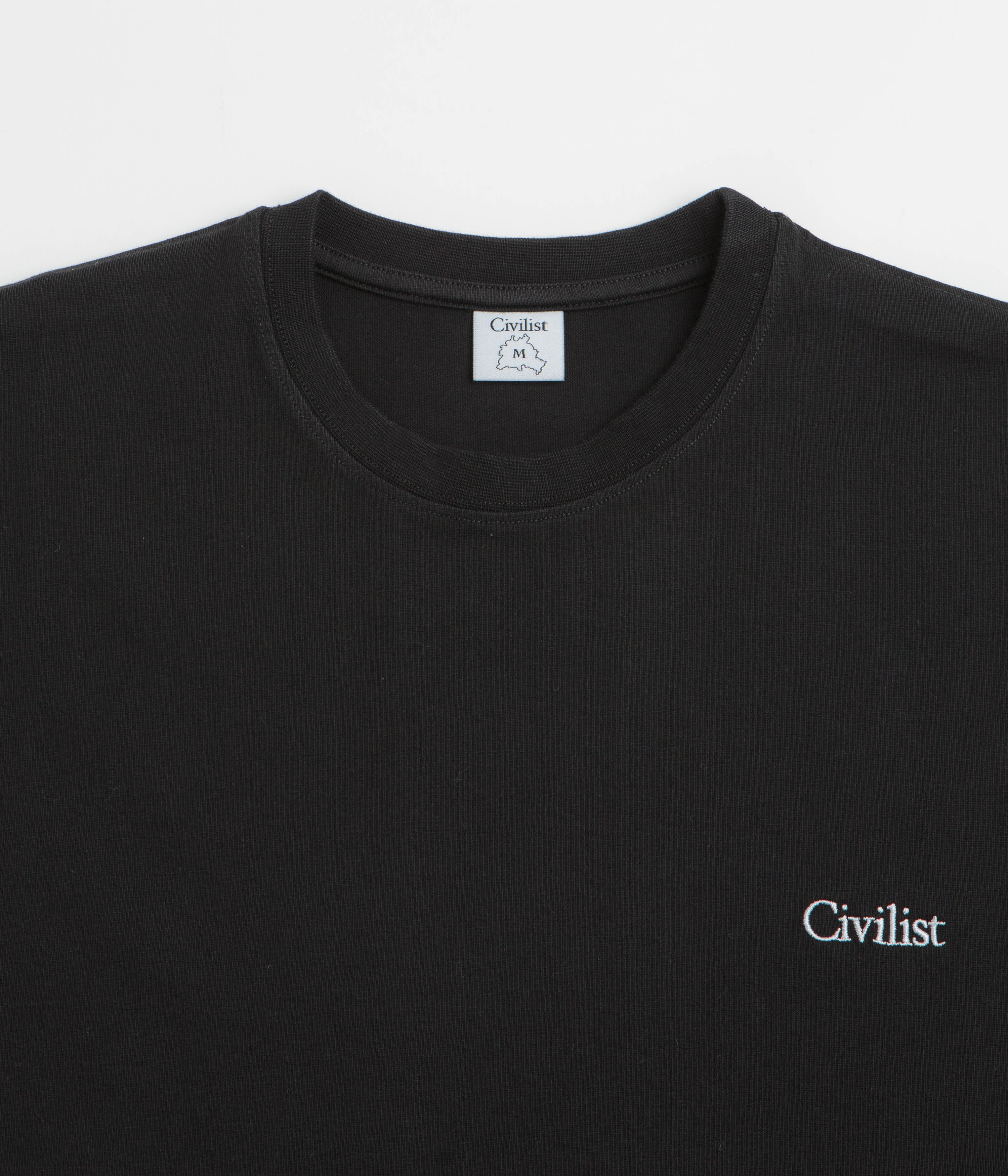 Civilist Mini Logo T-Shirt - Black