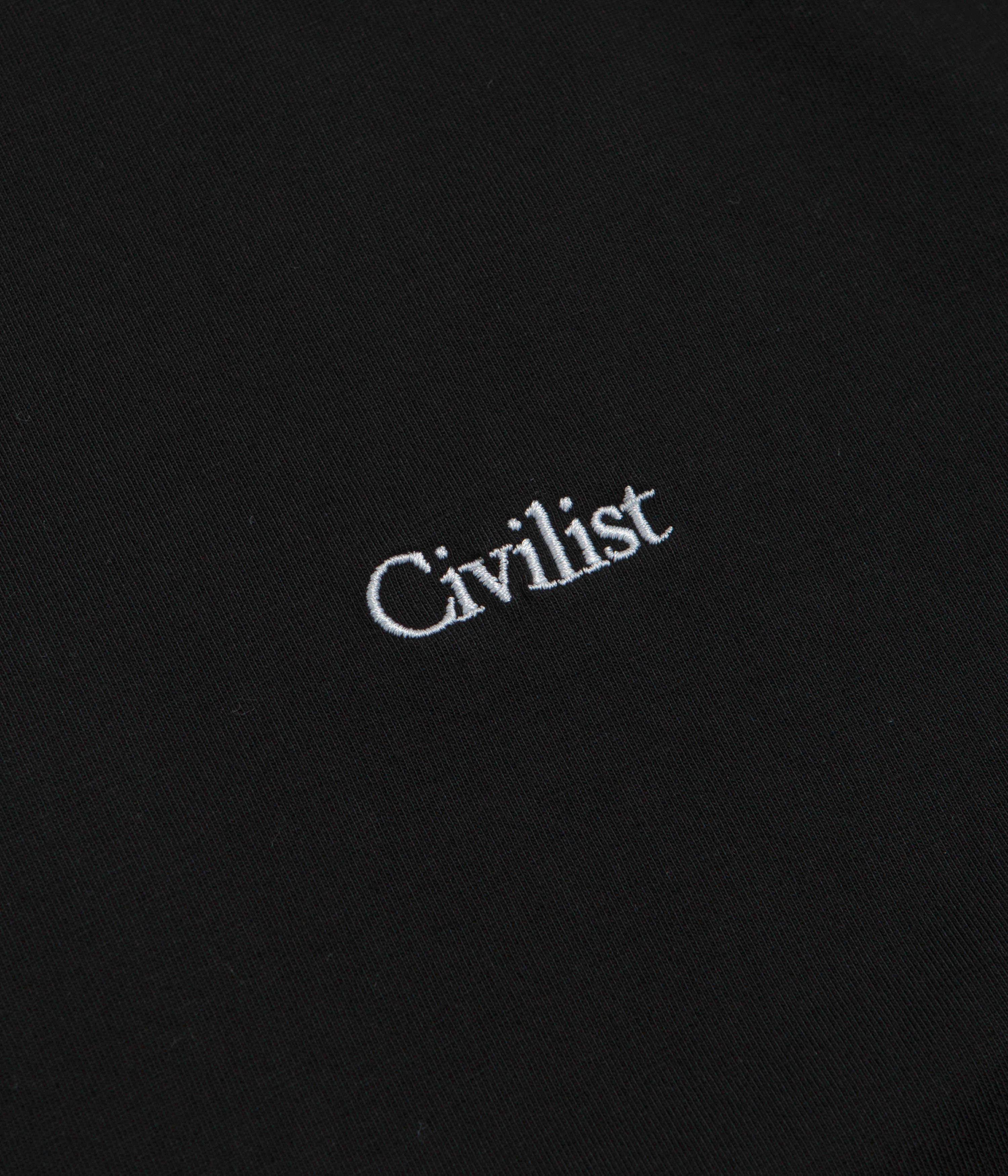 Civilist Mini Logo T-Shirt - Black