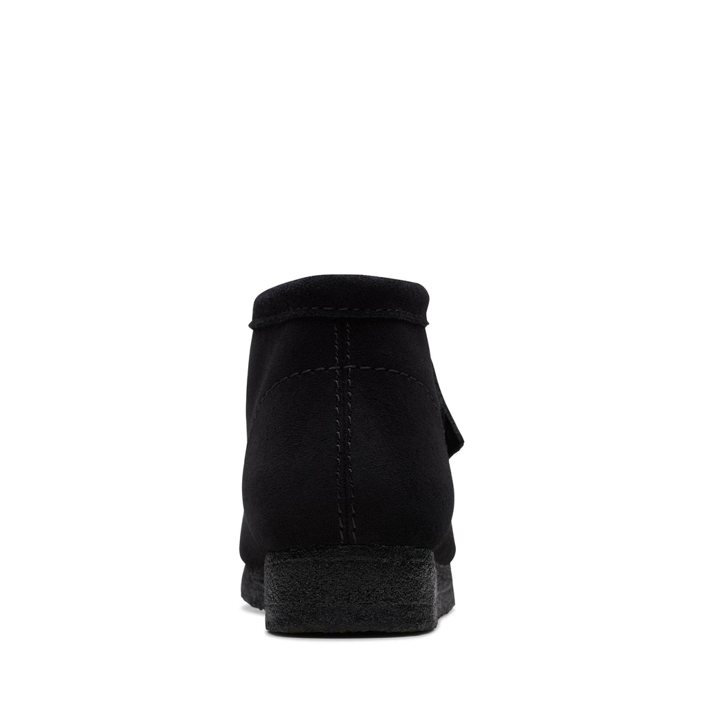 Clarks Wallabee Boot Black Sde - Men's