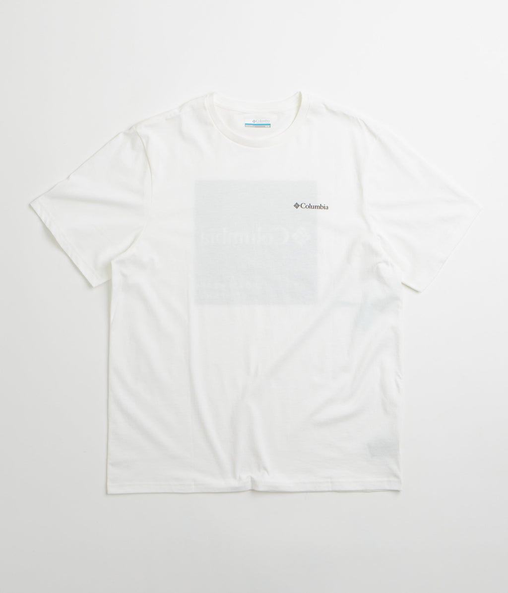 Columbia CSC Logo Back T-Shirt - White / Boxy Brand