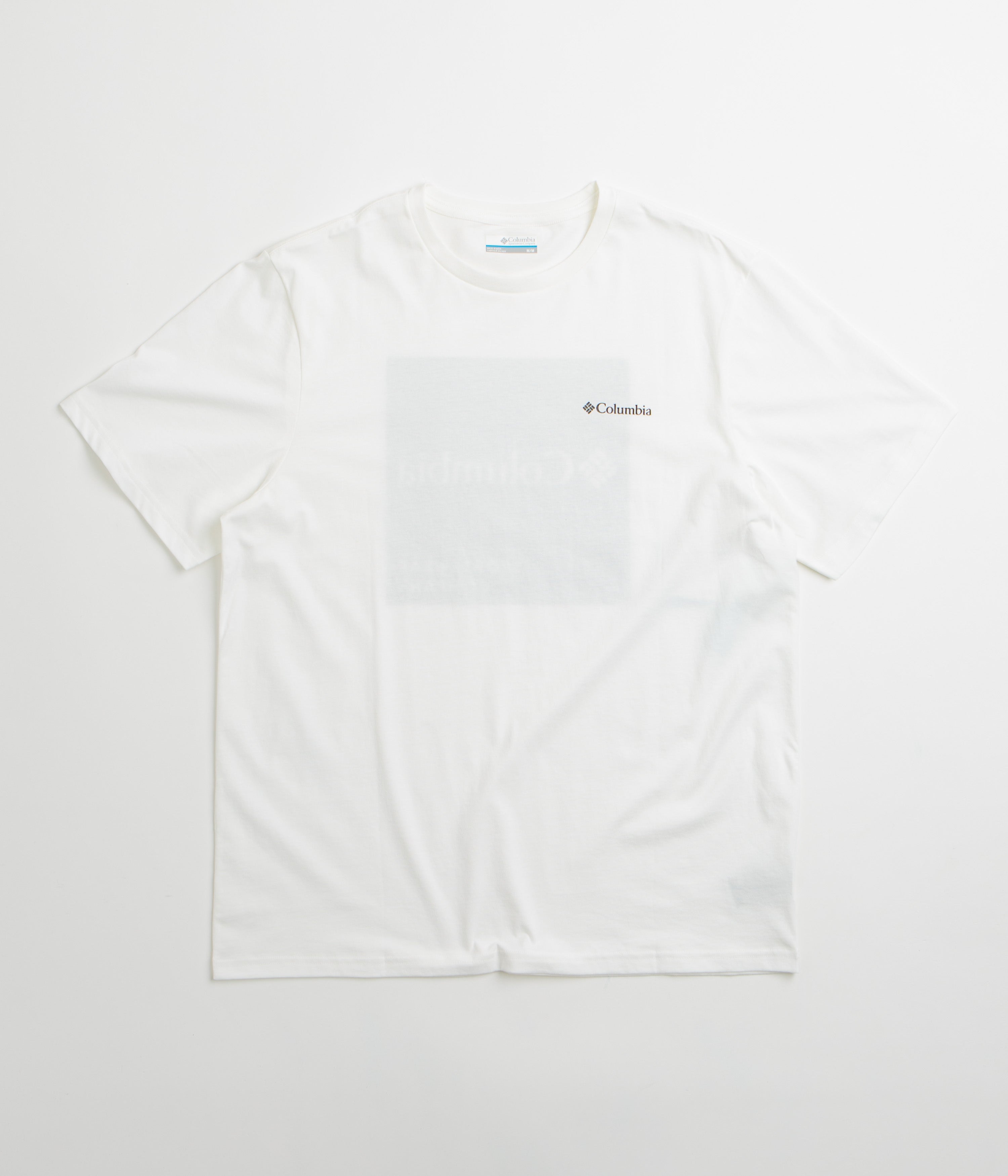 Columbia CSC Logo Back T-Shirt - White / Boxy Brand