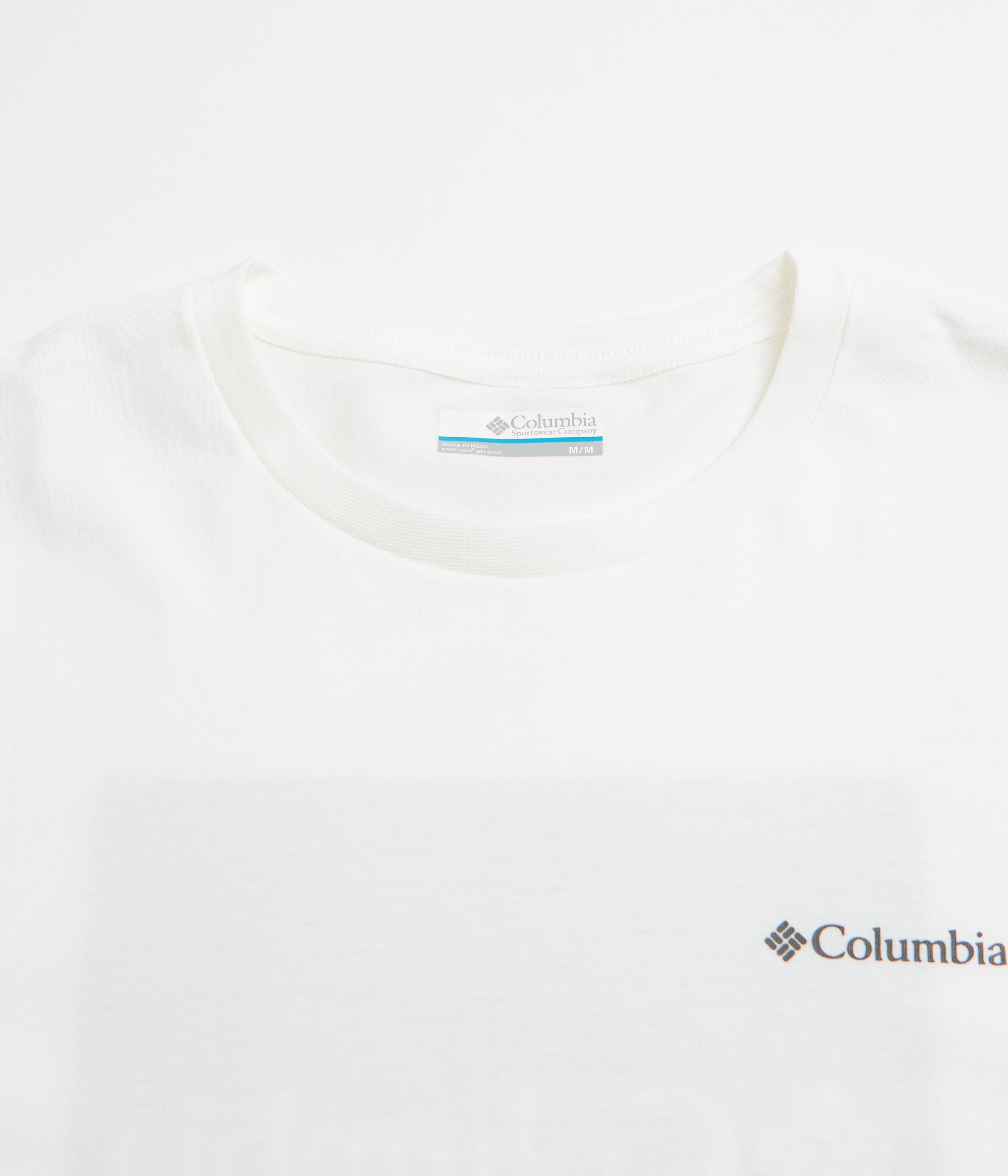 Columbia CSC Logo Back T-Shirt - White / Boxy Brand