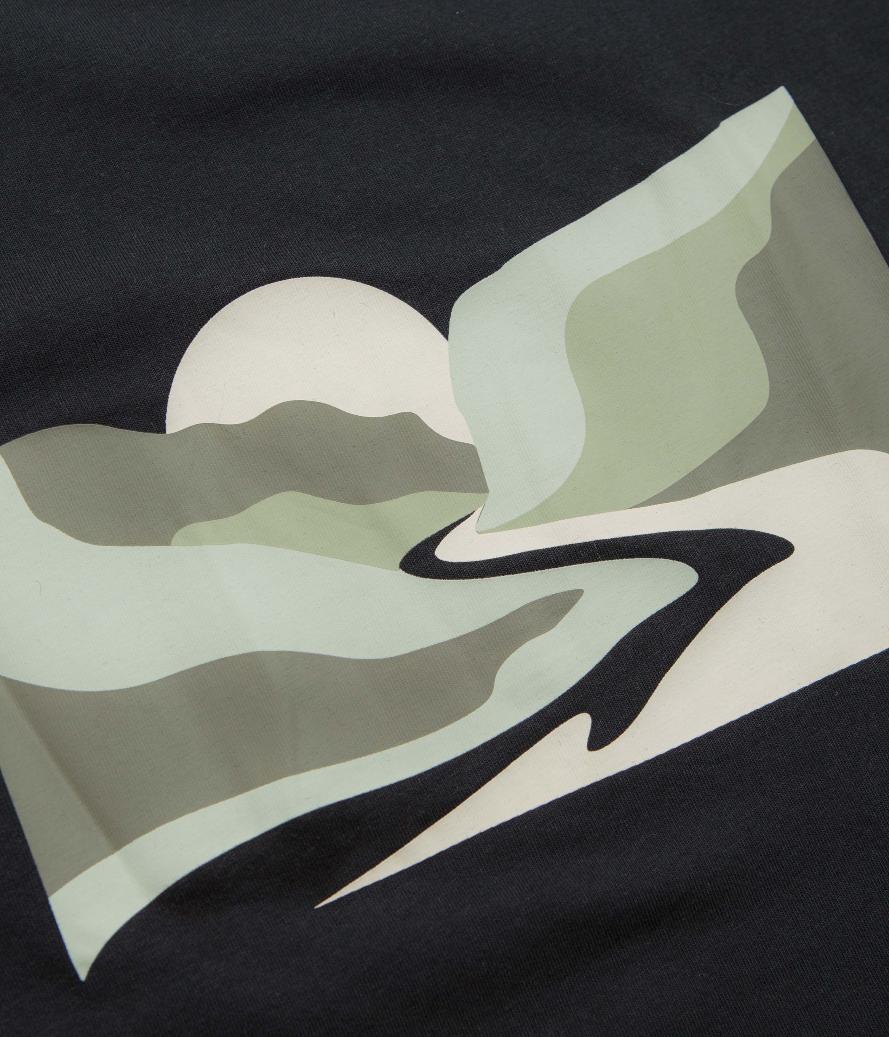 Columbia Explorers Canyon Back T-Shirt - Black / Trailscape