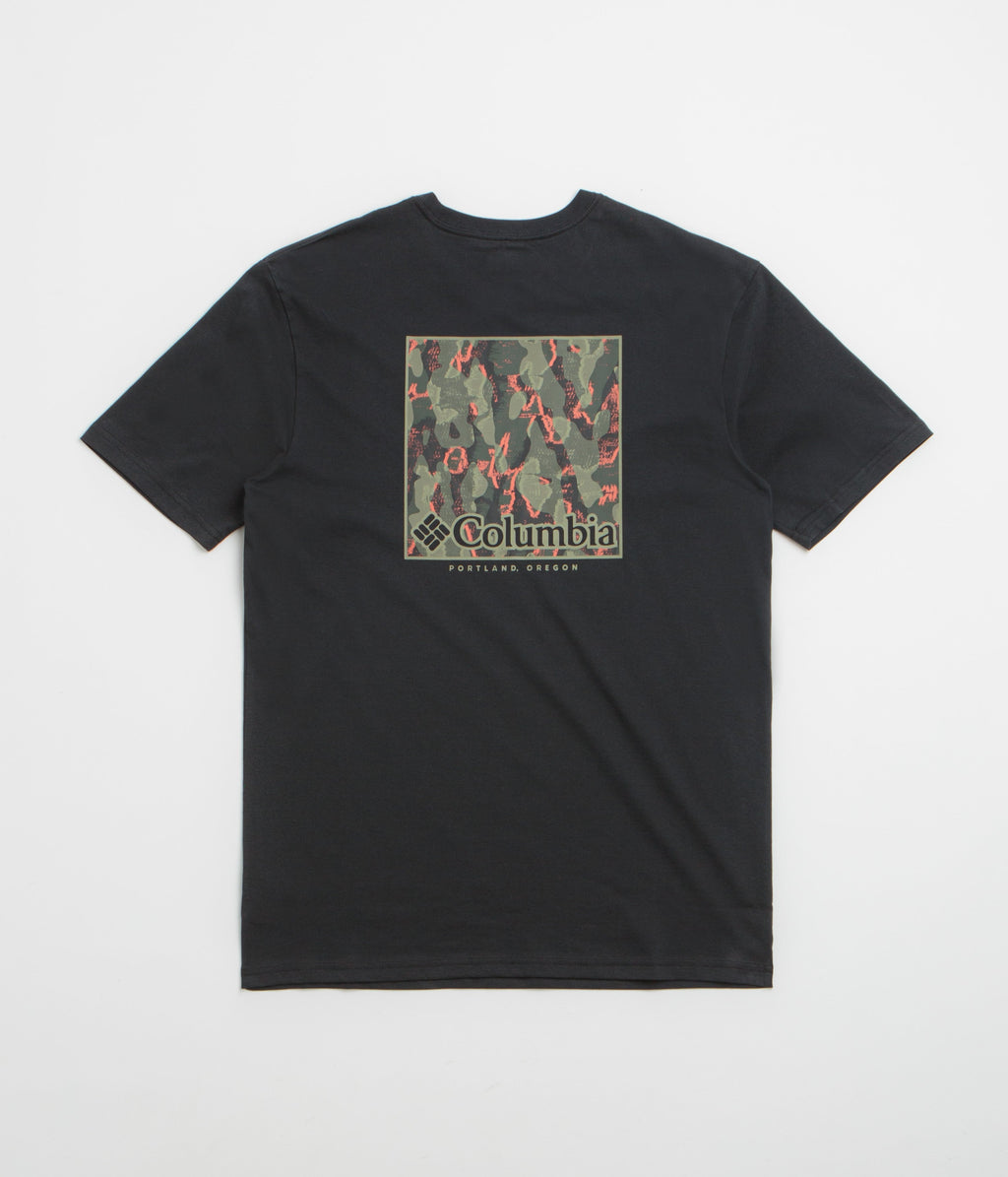 Columbia North Cascades T-Shirt - Black / Framed Treebark