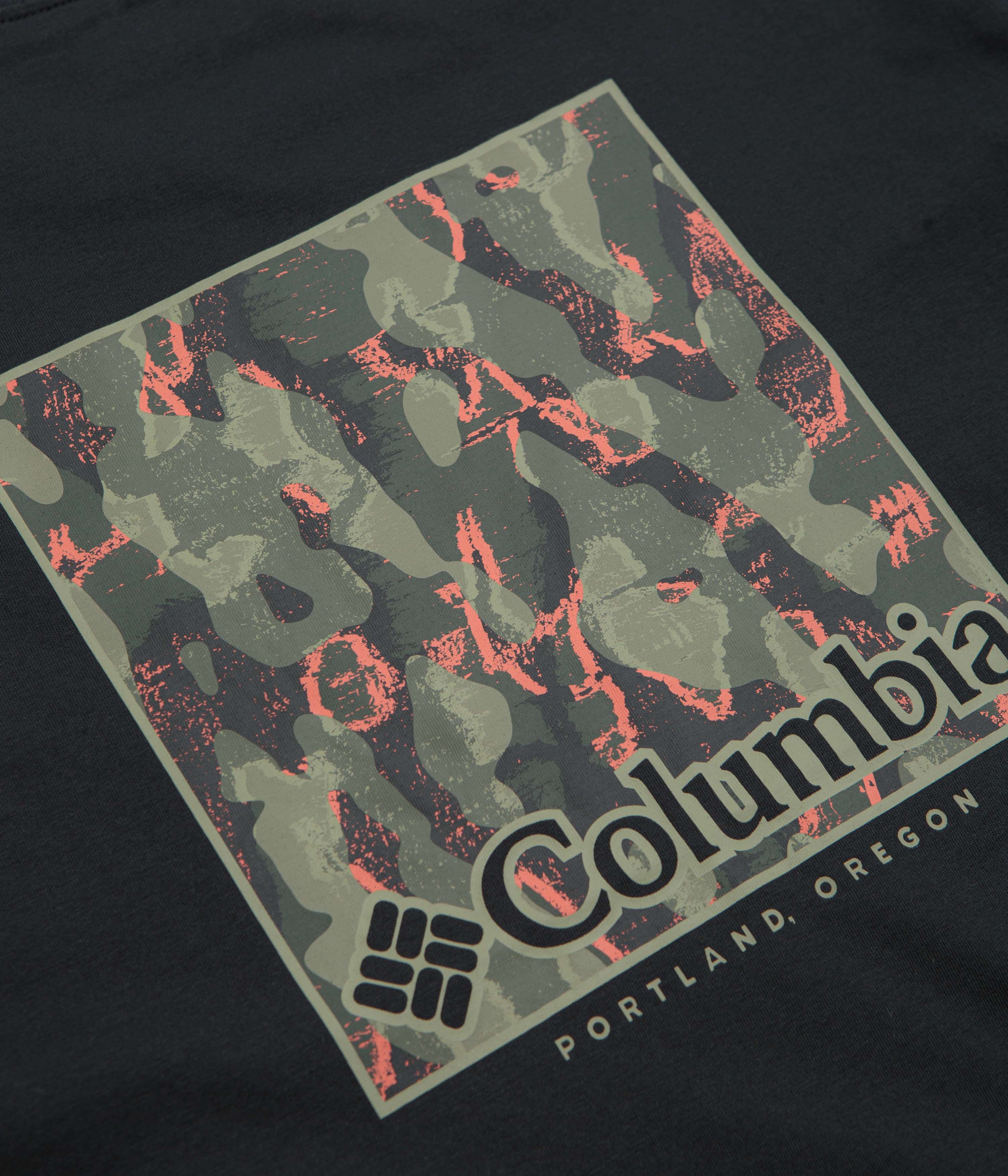 Columbia North Cascades T-Shirt - Black / Framed Treebark