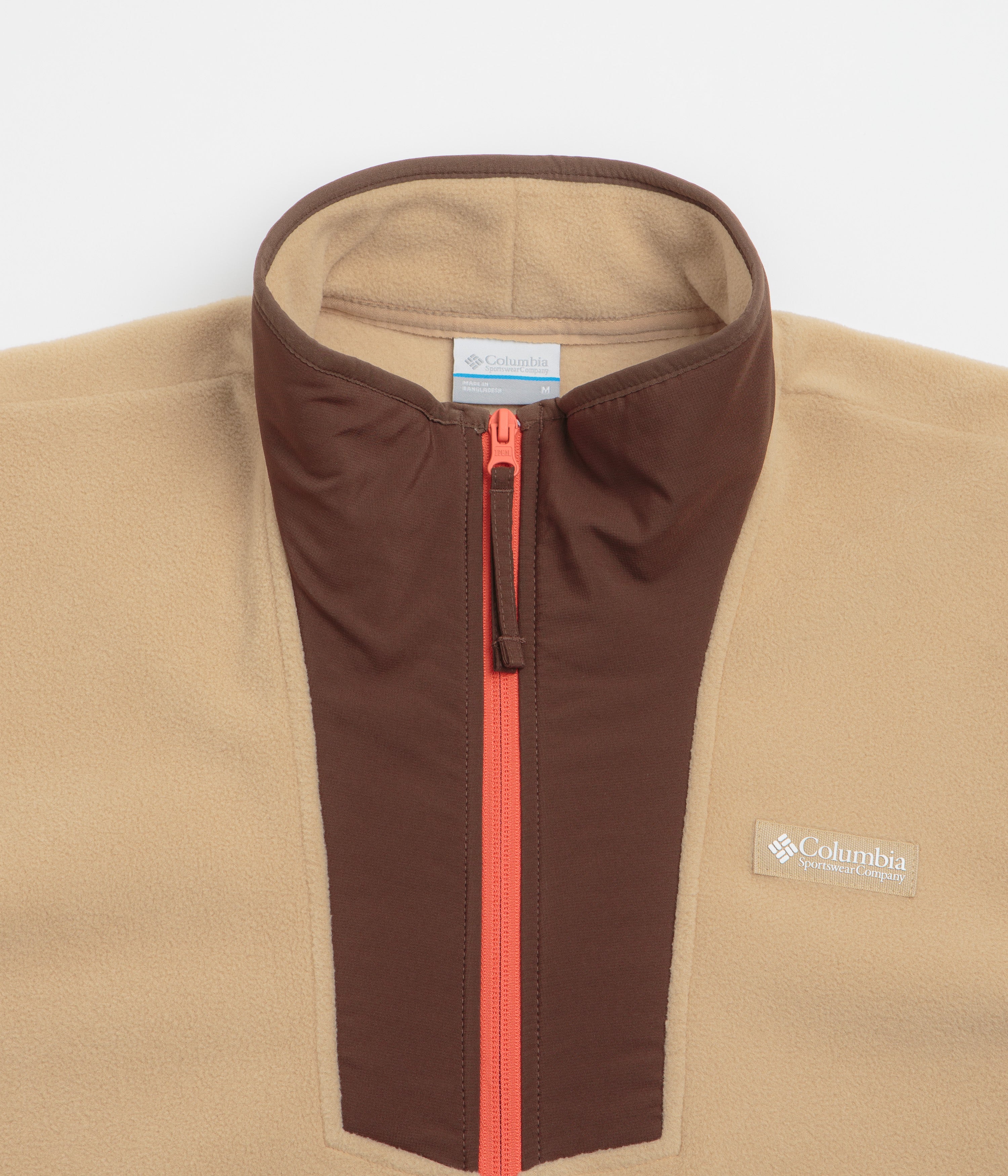 Columbia Sequoia Grove Half Zip Fleece - Canoe / Dark Stone / Tobacco