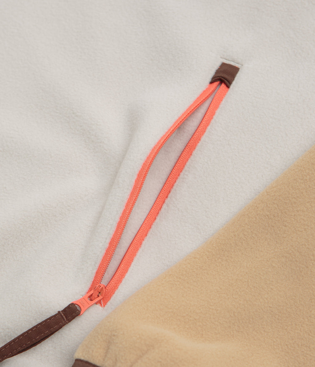 Columbia Sequoia Grove Half Zip Fleece - Canoe / Dark Stone / Tobacco