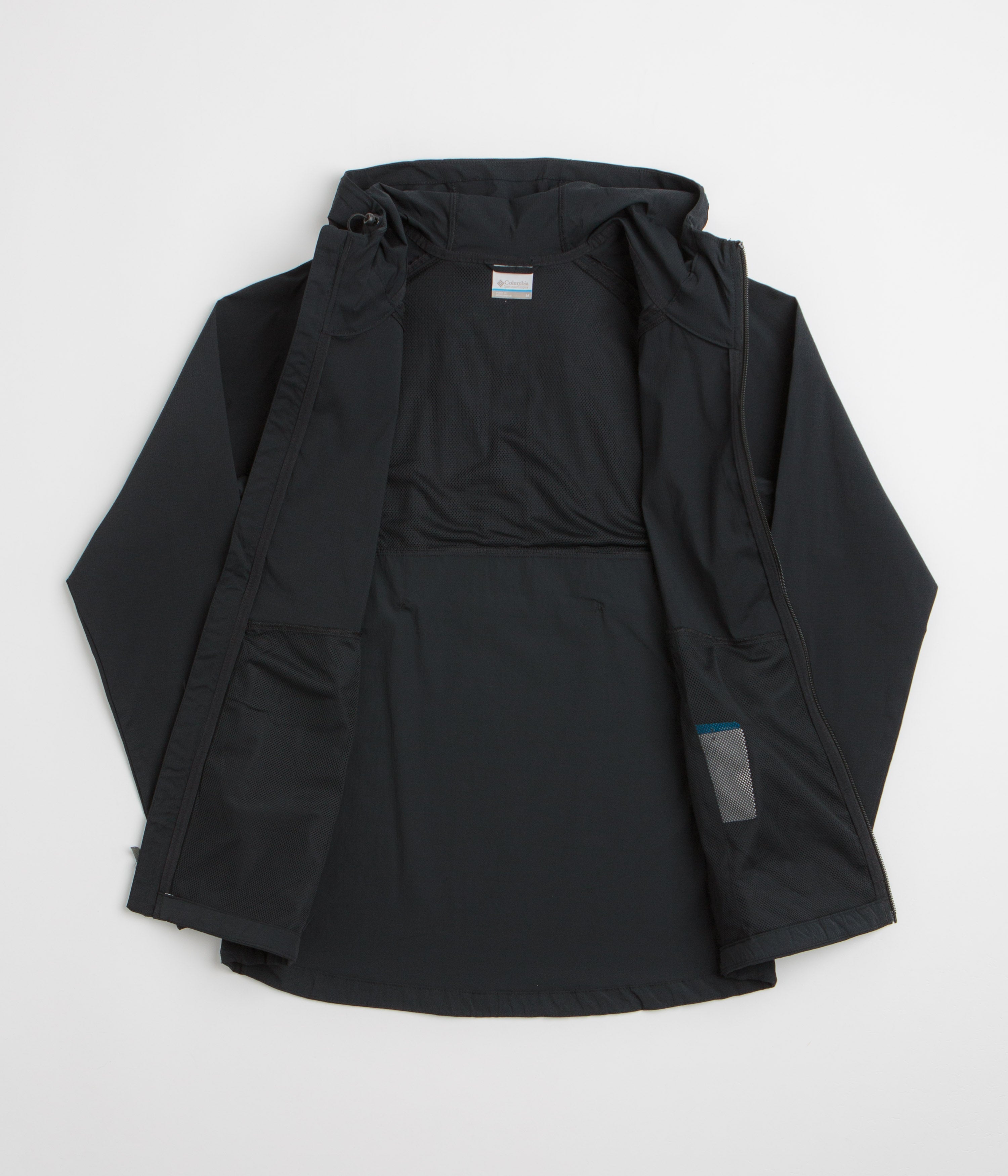 Columbia Tech II Wind Full Zip Jacket - Black