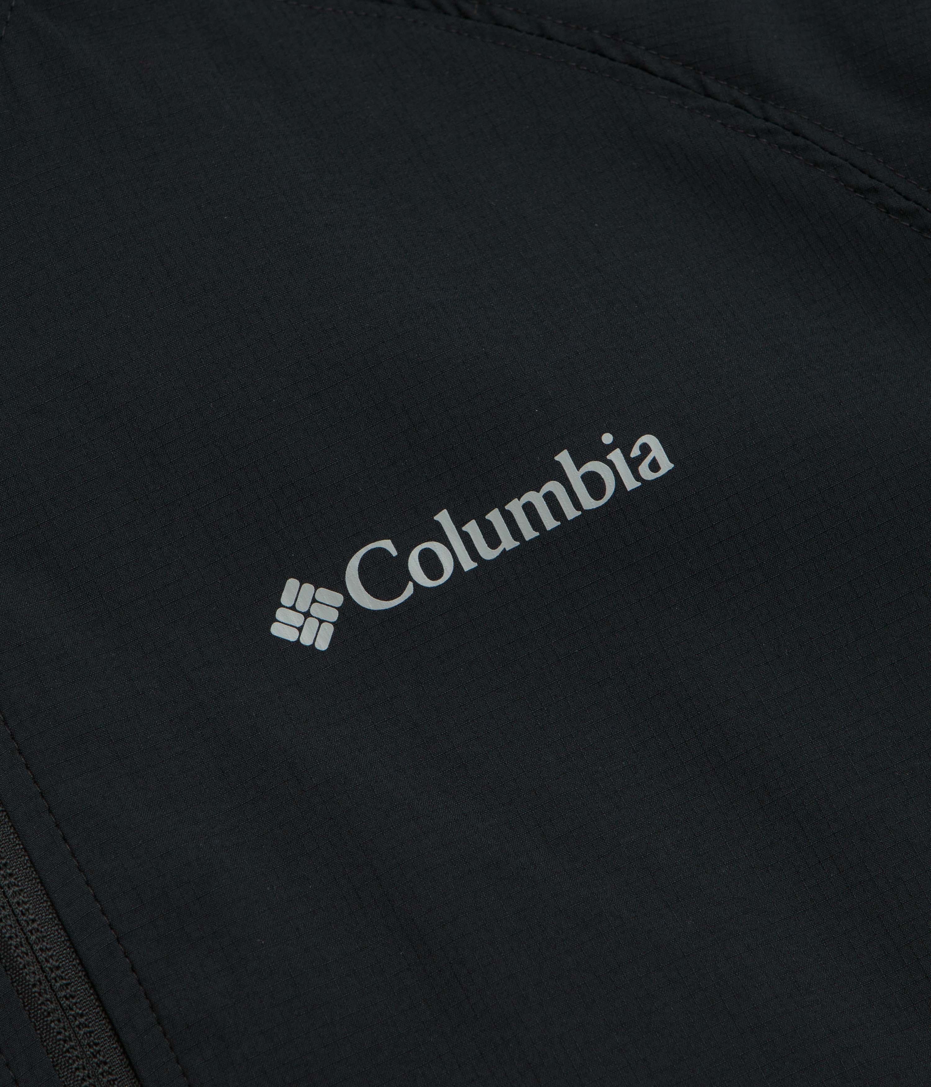 Columbia Tech II Wind Full Zip Jacket - Black