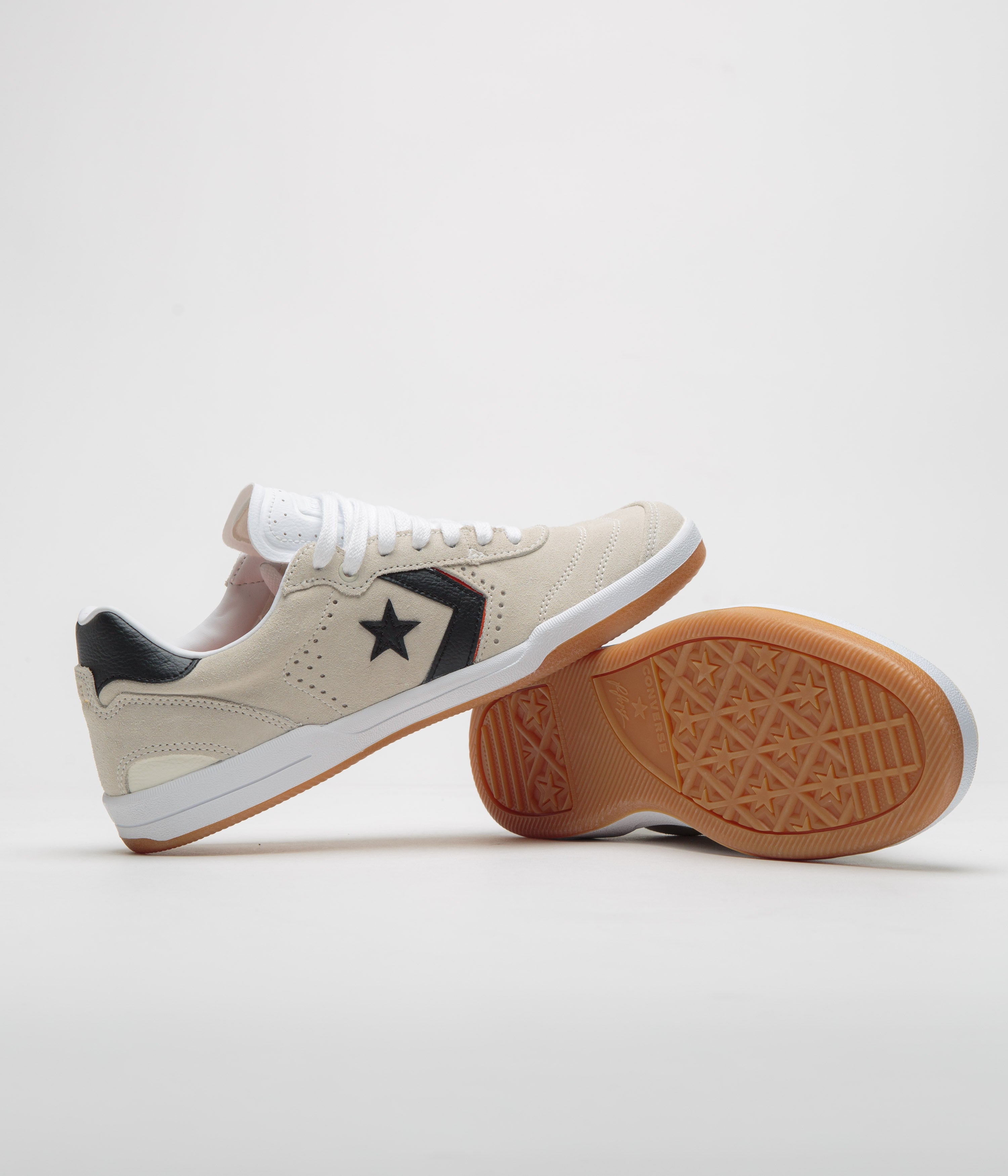 Converse Cons Louie Lopez Pro 2 Shoes - Egret / White / Orange