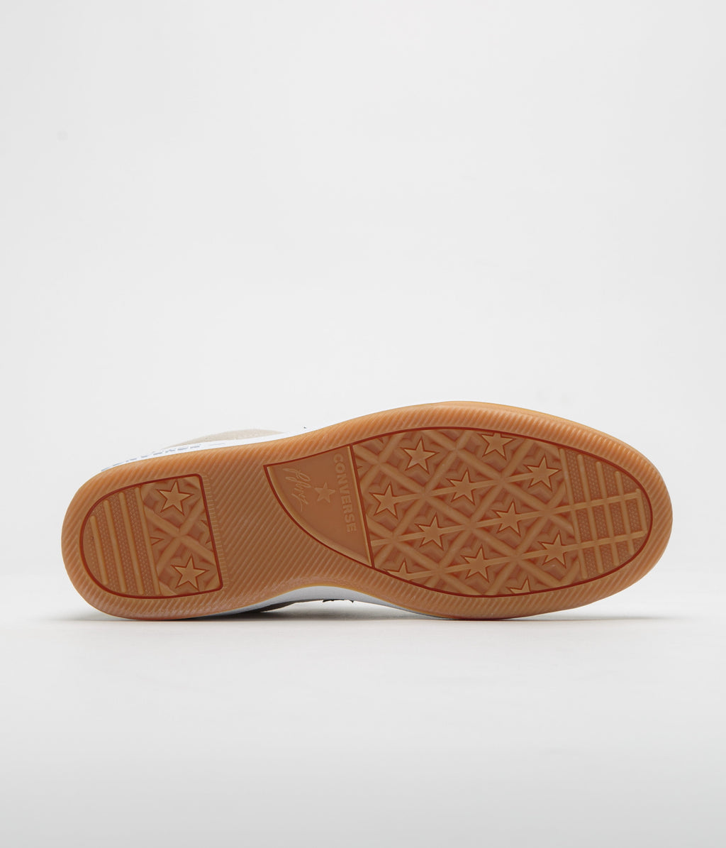 Converse Cons Louie Lopez Pro 2 Shoes - Egret / White / Orange