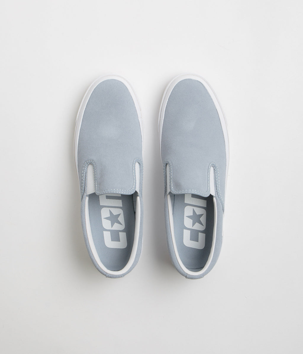 Converse One Star CC Slip Pro Shoes - Wet Stone / White / White