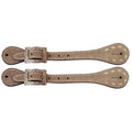 Cream Buckstitch Spur Straps