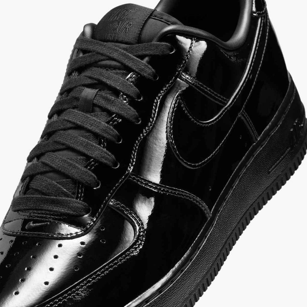 Men's Nike Air Force 1 '07 Patent Leather "Triple Black"