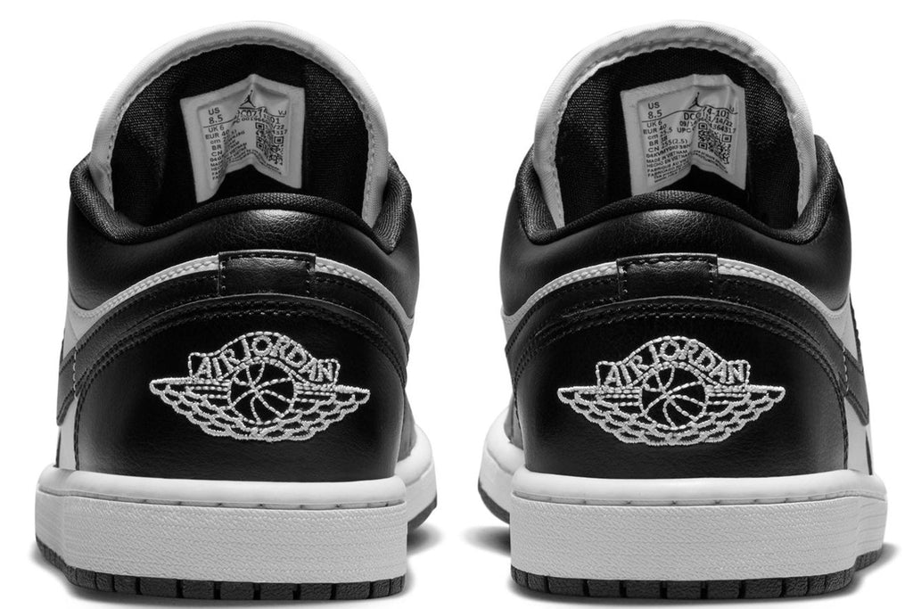 Women's Jordan 1 Low White/Black-White (DC0774 101)