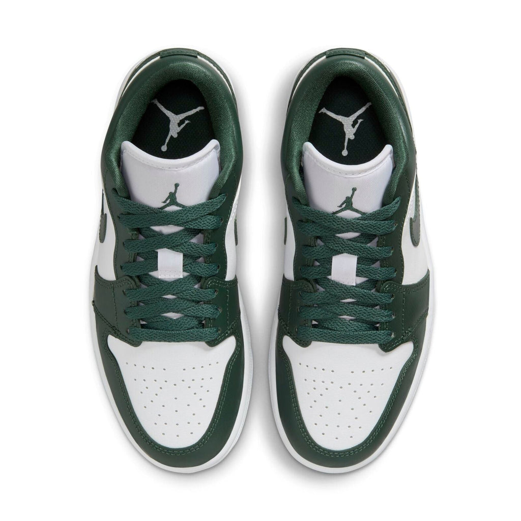 Women's Jordan 1 Low White/Galactic Jade (DC0774 113)