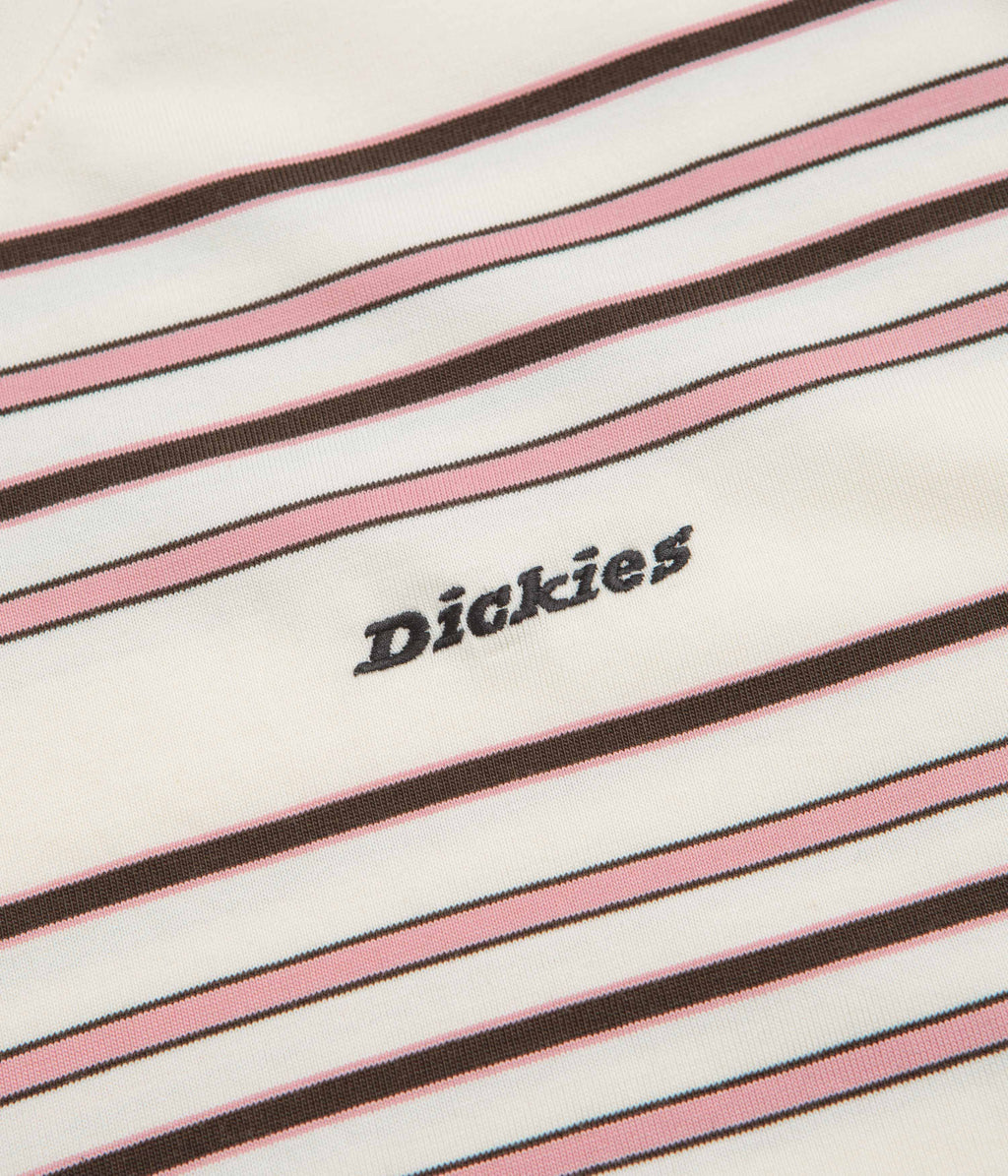 Dickies East Liberty Stripe T-Shirt - Egret