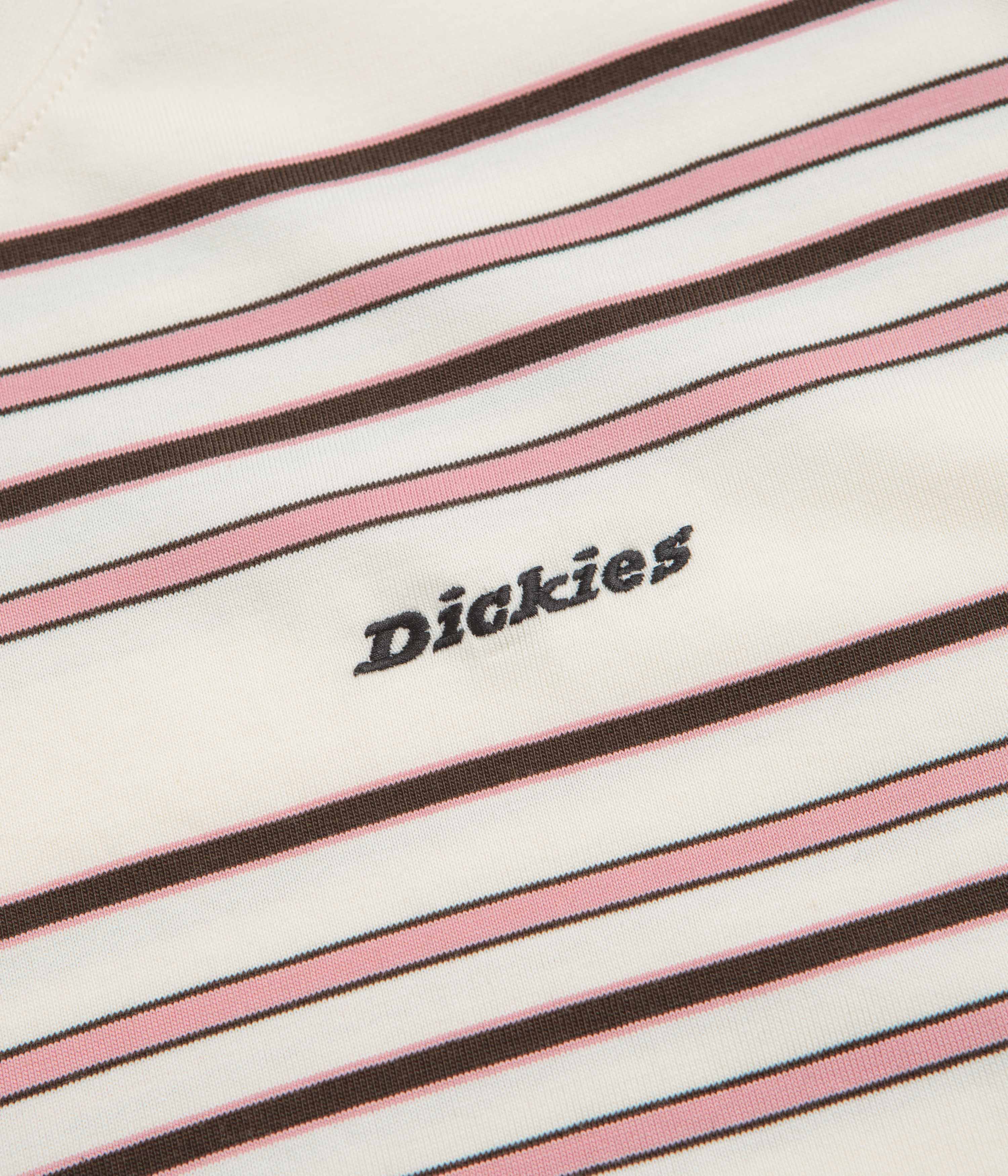 Dickies East Liberty Stripe T-Shirt - Egret
