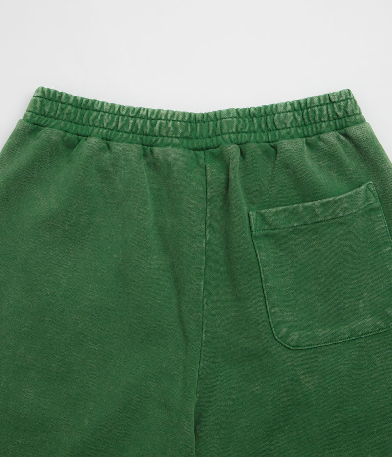 Dime Cyclone French Terry Shorts - Evergreen Snow Washed