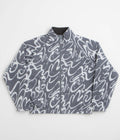 Dime Reversible Chilling Full Zip Fleece - Grey / Black