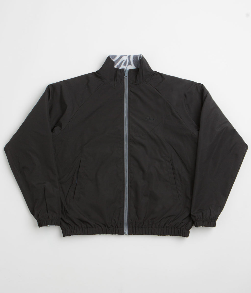 Dime Reversible Chilling Full Zip Fleece - Grey / Black
