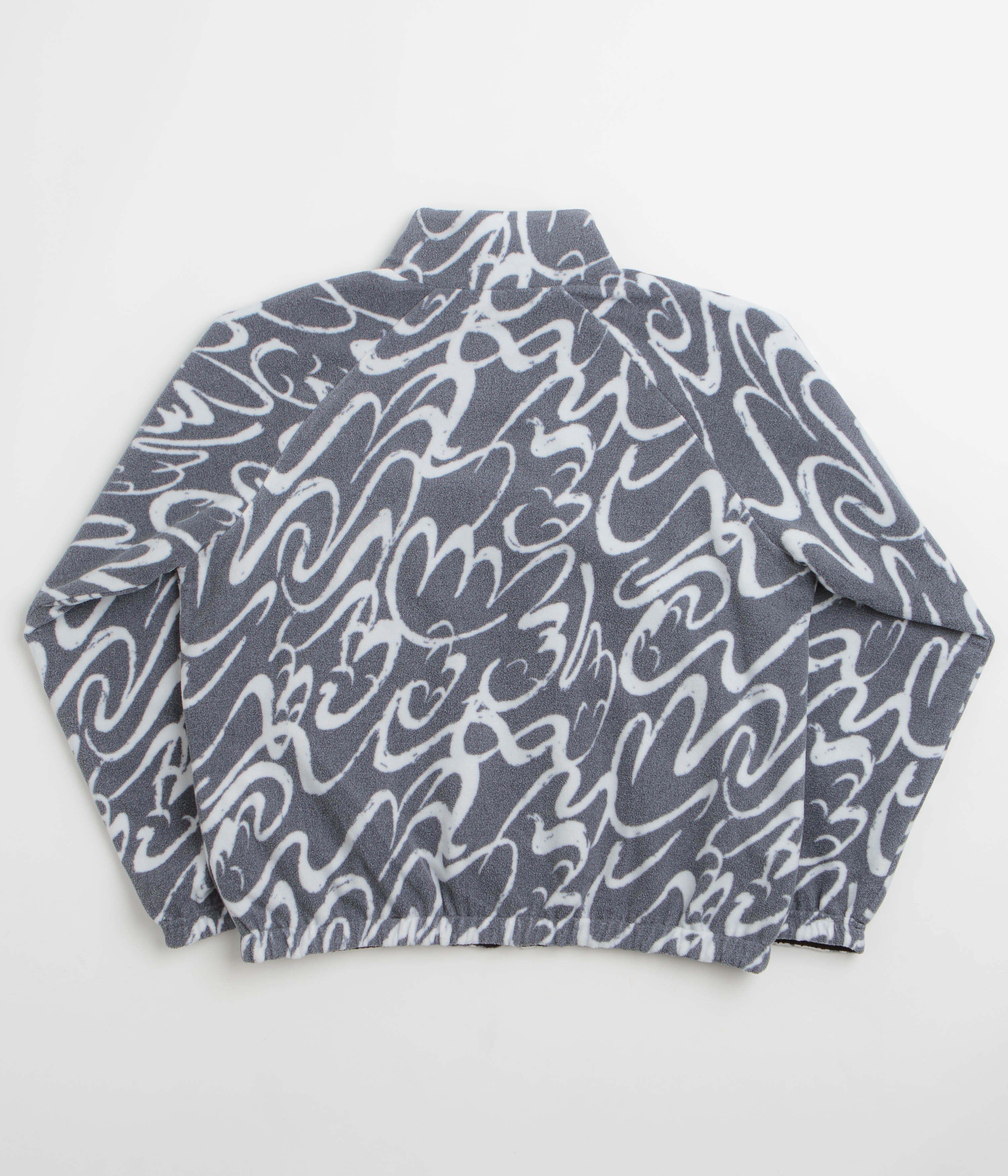 Dime Reversible Chilling Full Zip Fleece - Grey / Black