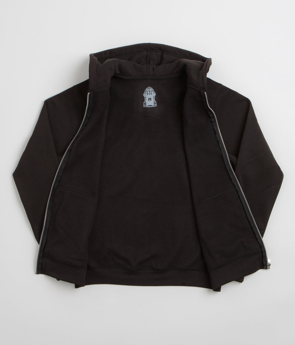 Dungeon Night Wing Full Zip Hoodie - Black