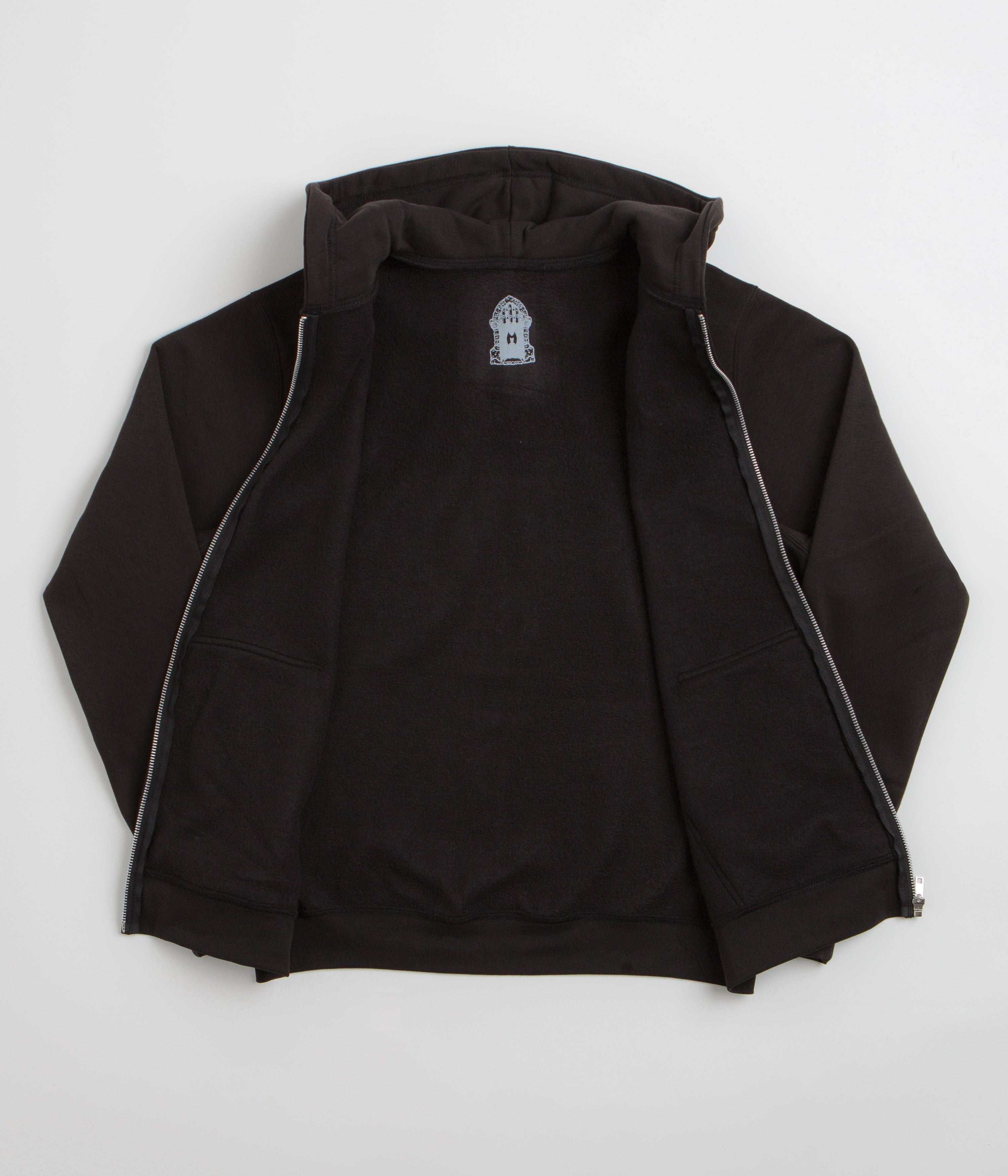 Dungeon Night Wing Full Zip Hoodie - Black