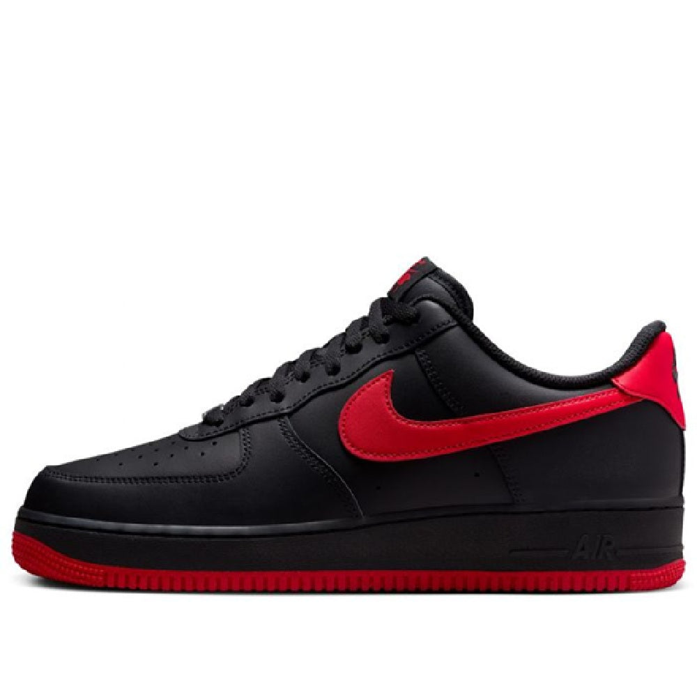 Men's Nike Air Force 1 '07 'Vamps' Blck/University Red-Blck (FJ4146 002)